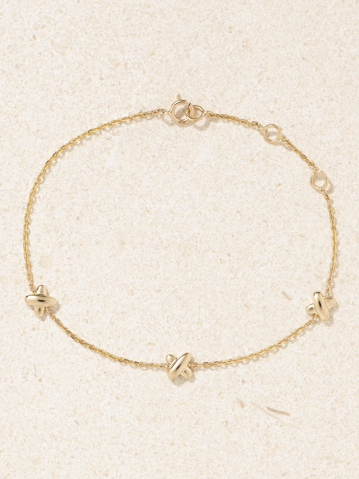 Stone And Strand Marks The Spot 14-karat Gold Bracelet