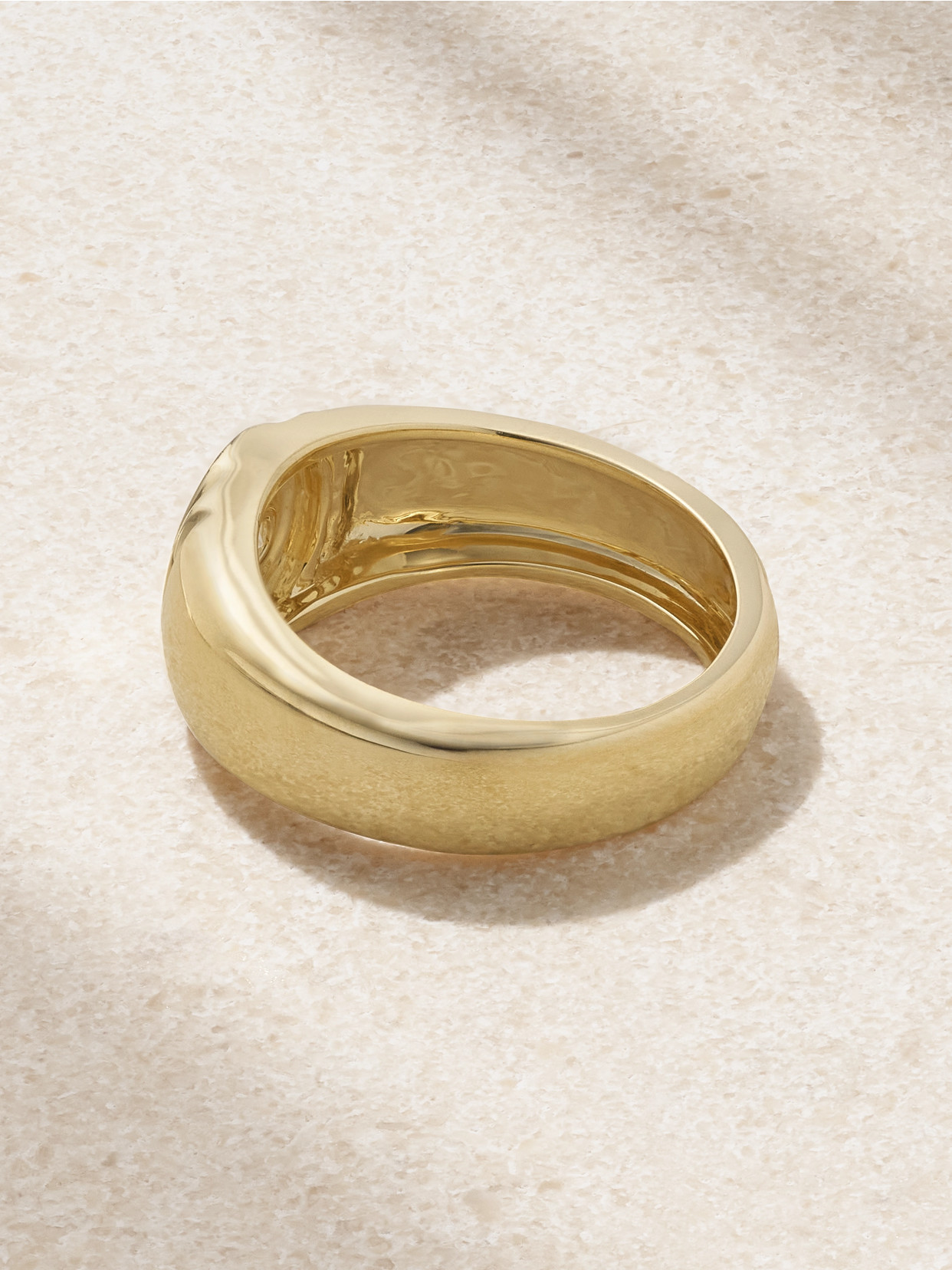 Shop Stone And Strand Silvia 14-karat Gold Diamond Ring