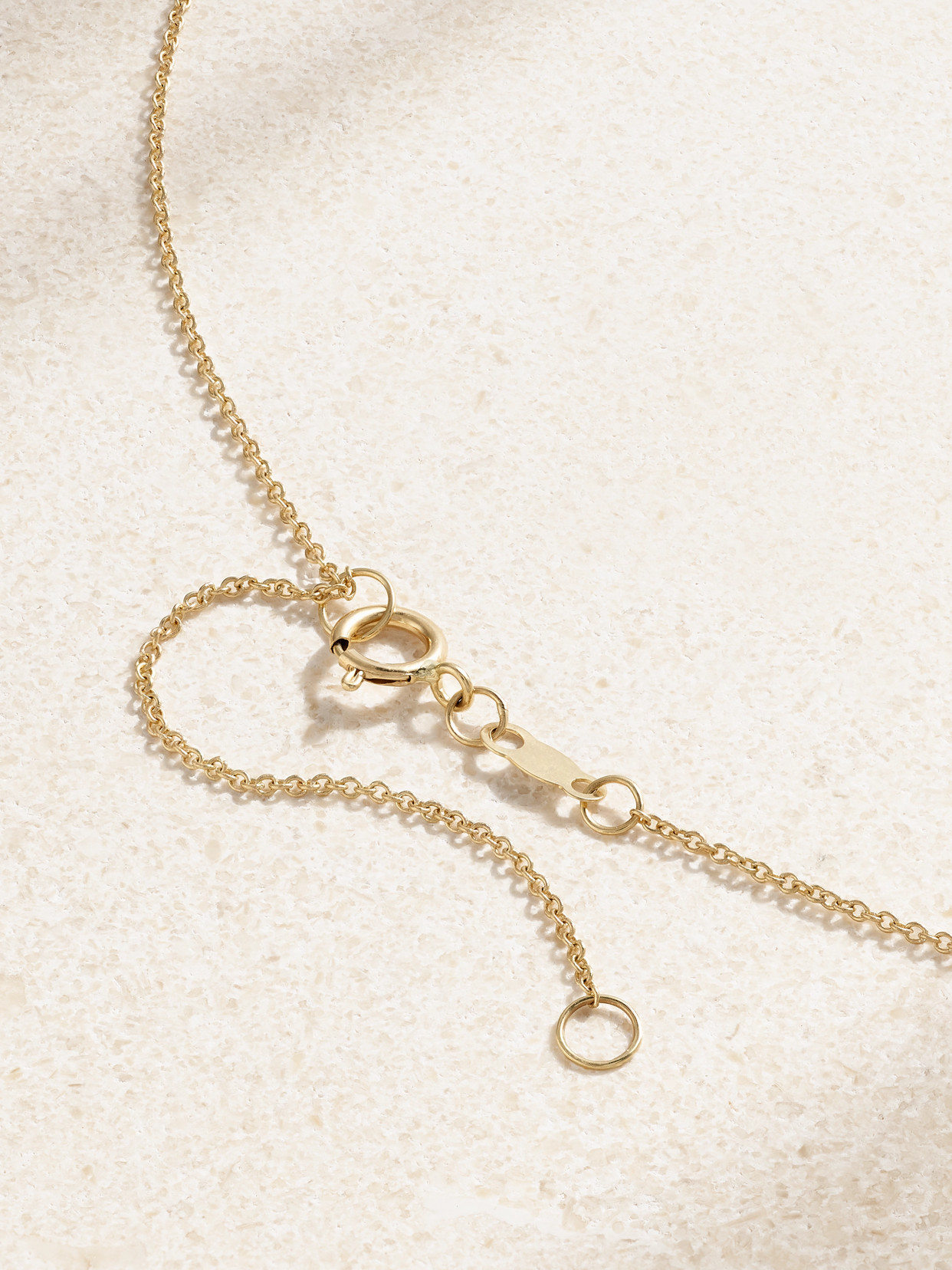 Shop Stone And Strand 14-karat Gold Laboratory-grown Diamond Necklace