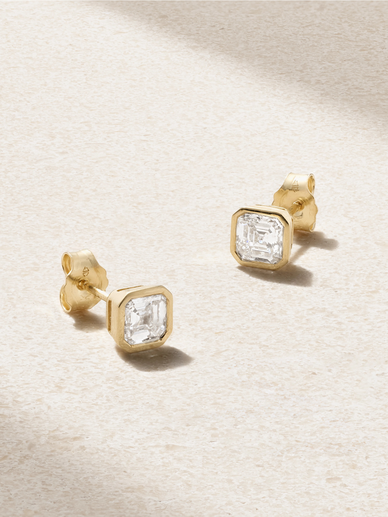 Stone And Strand 14-karat Gold Laboratory-grown Diamond Earrings