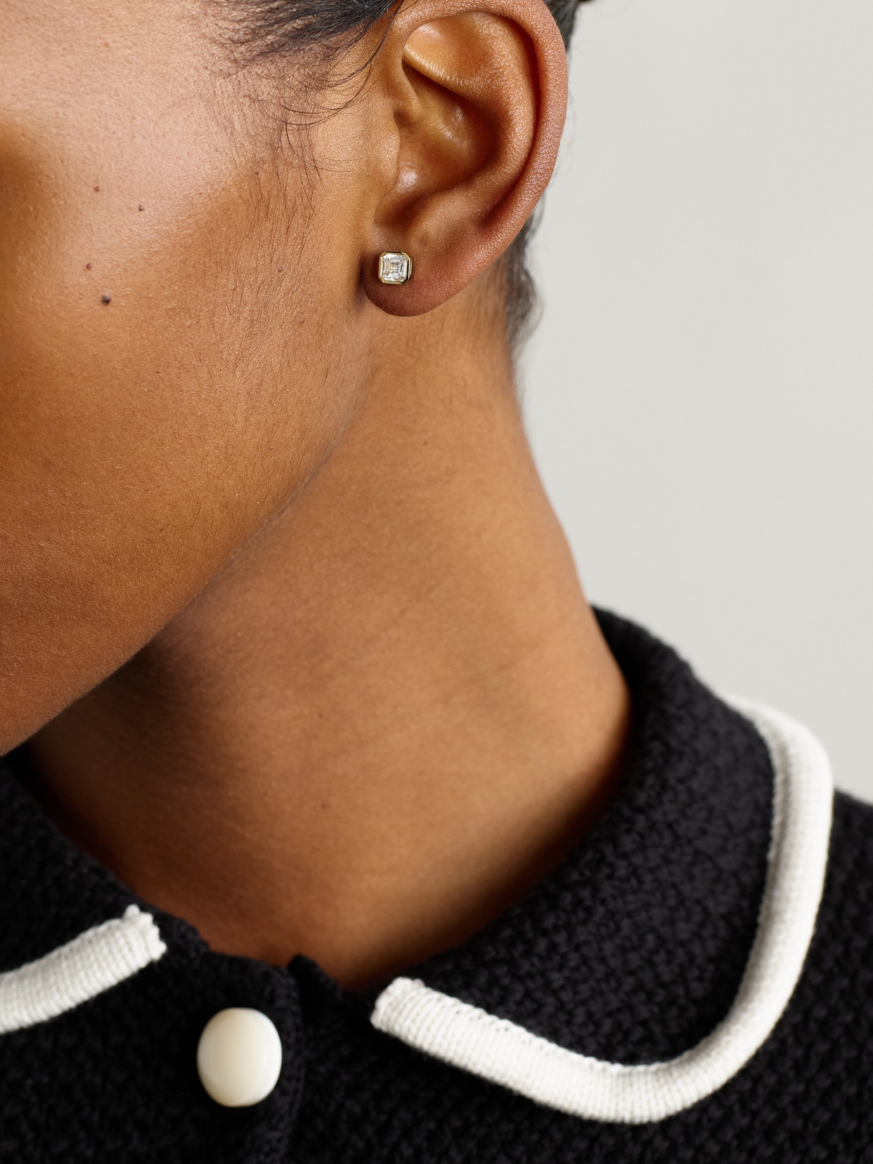 Stone And Strand 14-karat Gold Laboratory-grown Diamond Earrings In Gold