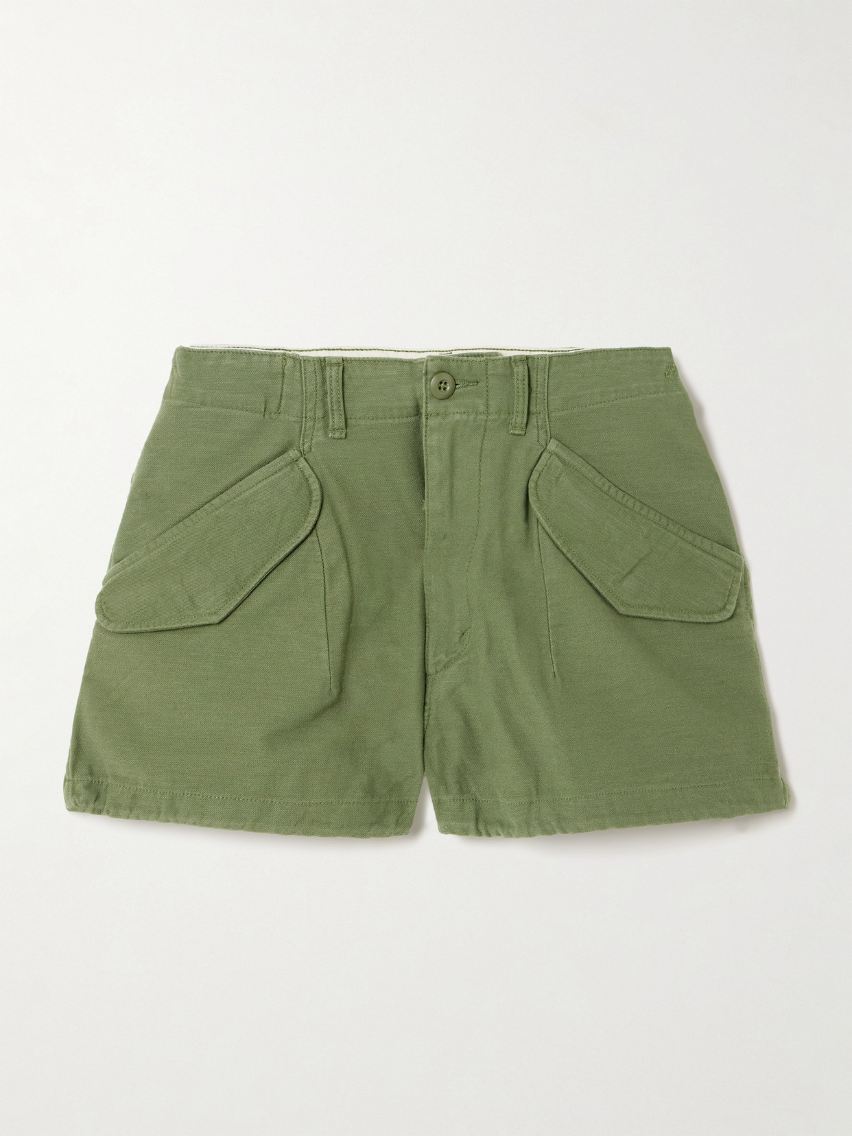 R13 - Marianne Cotton Shorts - Green