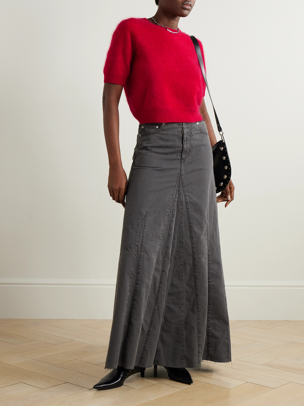 Arch4 Toulon Cashmere Sweater In Red