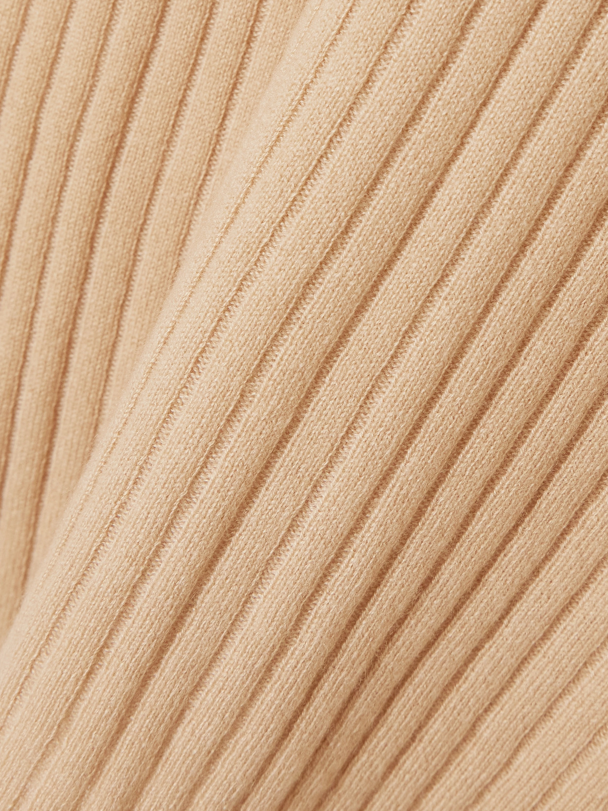 Arch4 Mika Ribbed Cashmere Turtleneck Tank In Neutrals