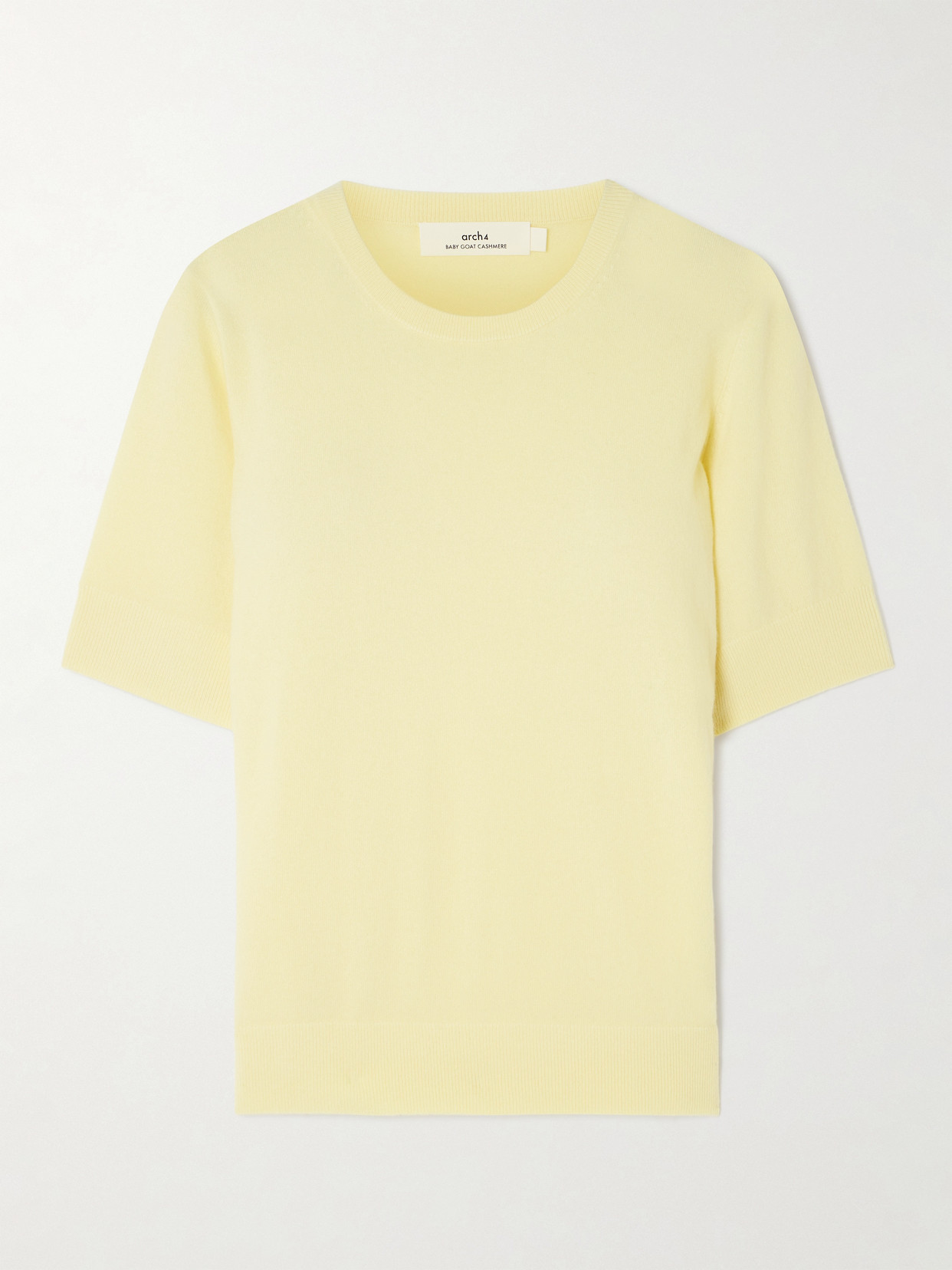 Arch4 Gabby Cashmere Sweater In Yellow