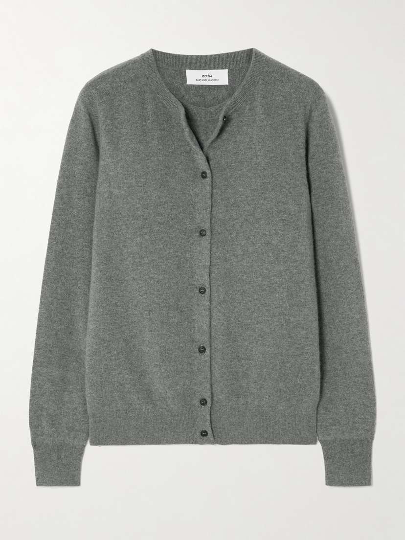 Arch4 Organic Cashmere Tank And Cardigan Set