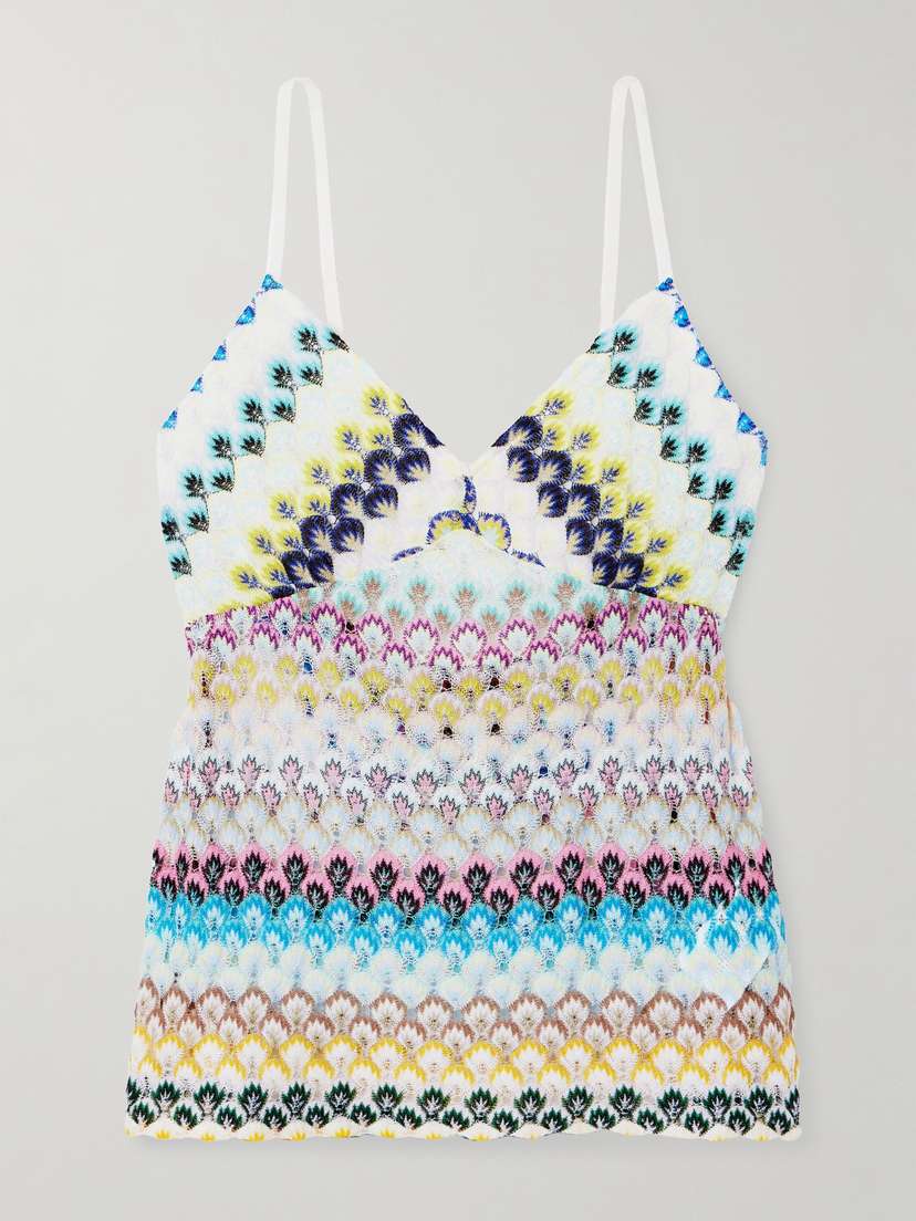 Missoni Crochet-knit Camisole