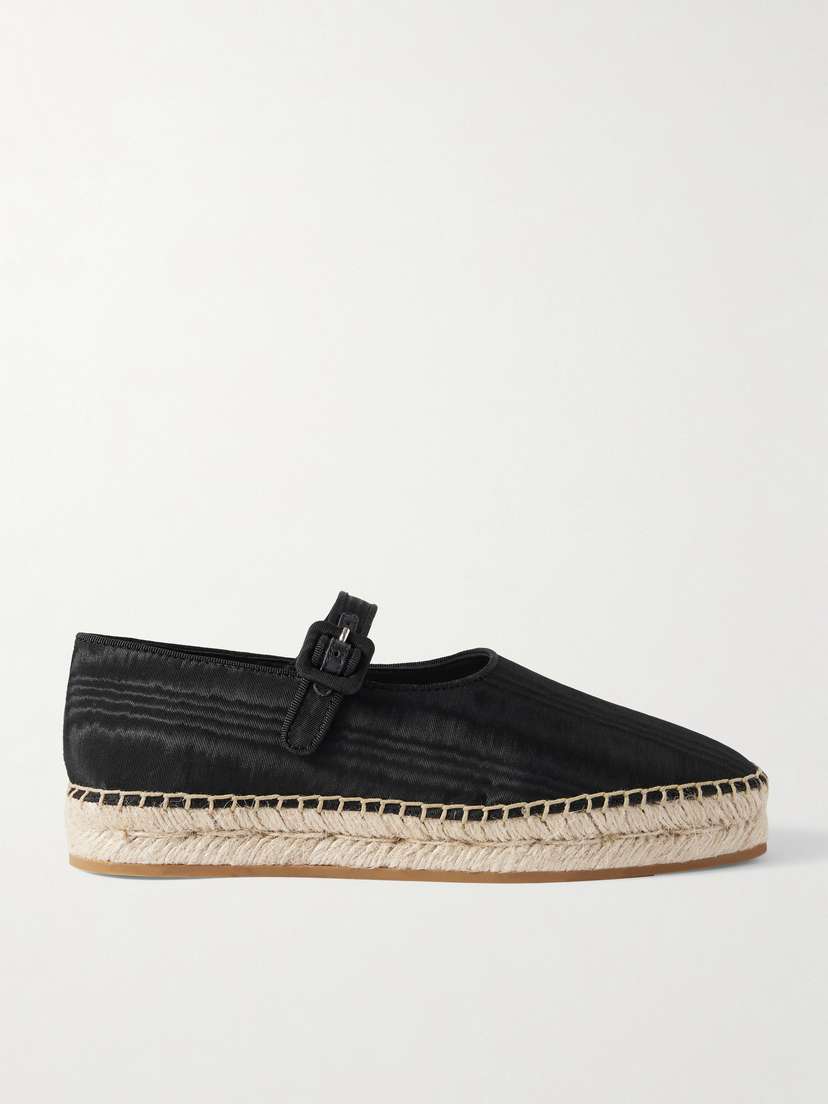 Loeffler Randall Clover Moire Mary Jane Espadrilles