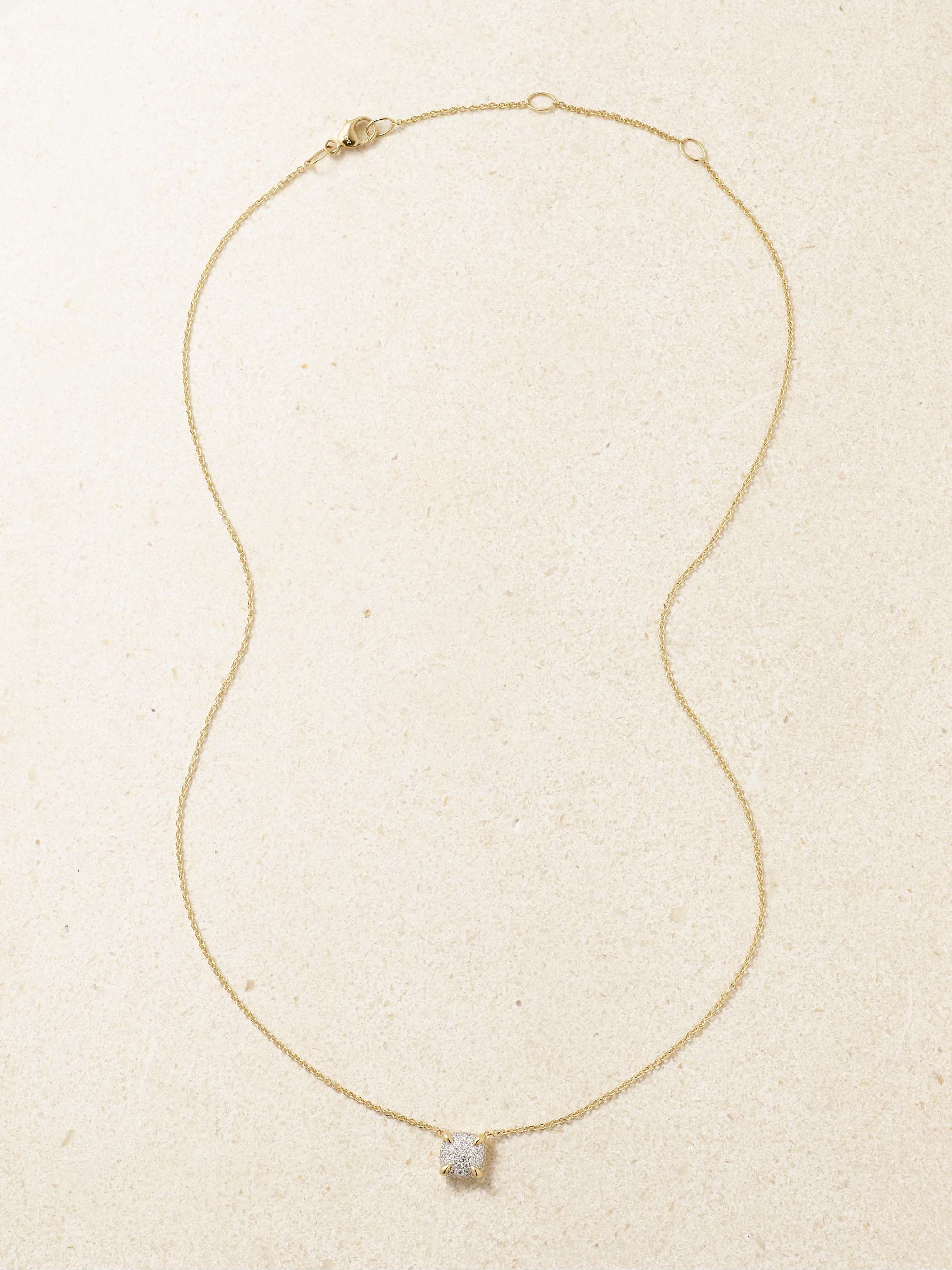 DAVID YURMAN Châtelaine 18-karat gold diamond necklace