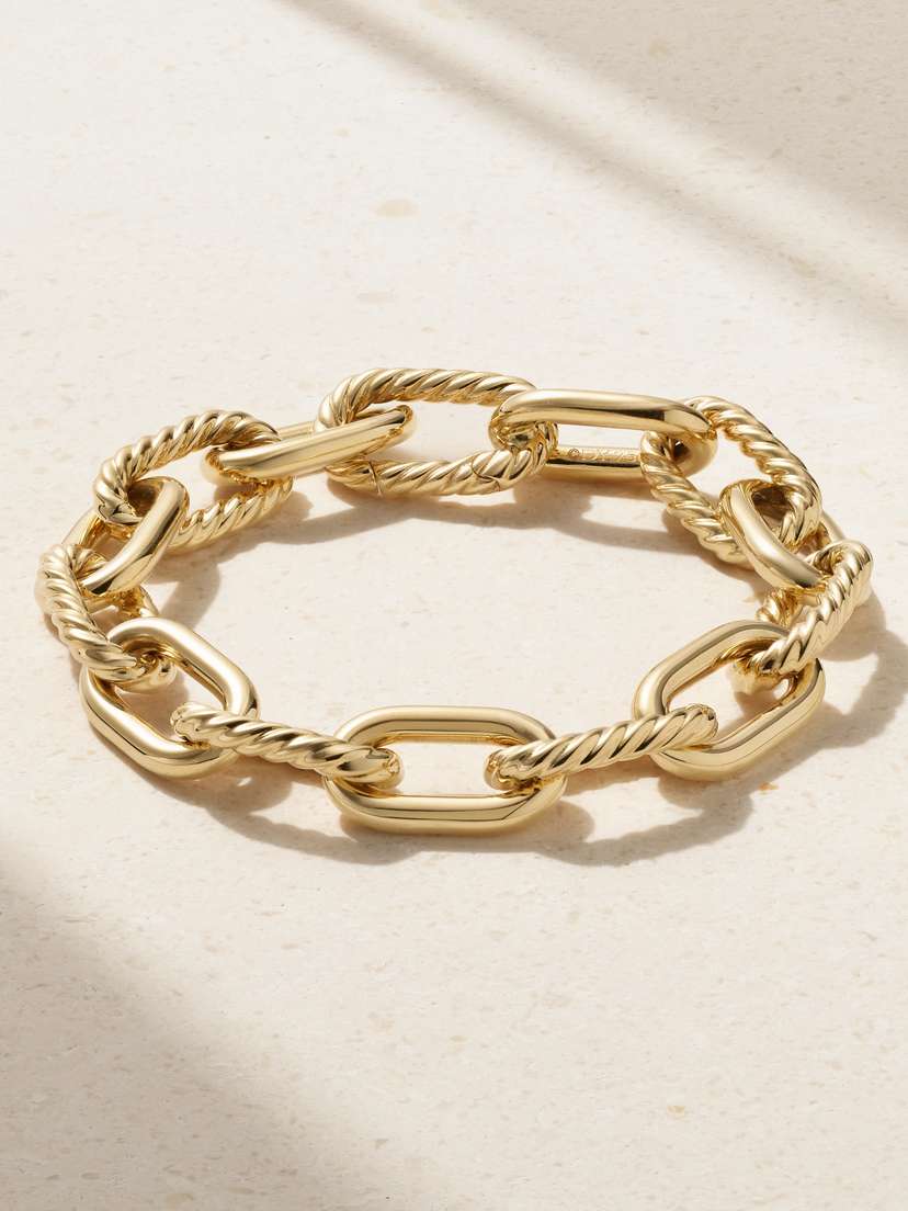 David Yurman Dy Madison® 18-karat Gold Bracelet