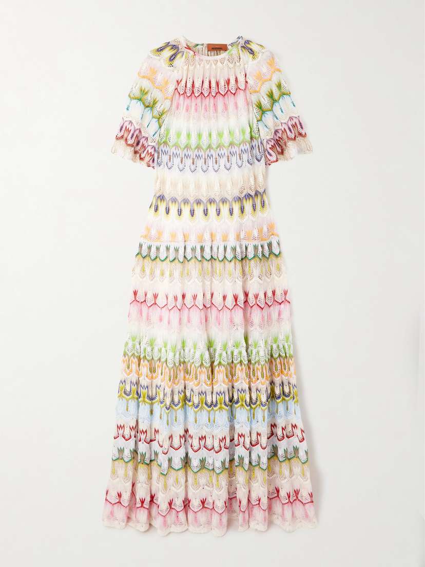 Missoni Crochet-knit Maxi Dress