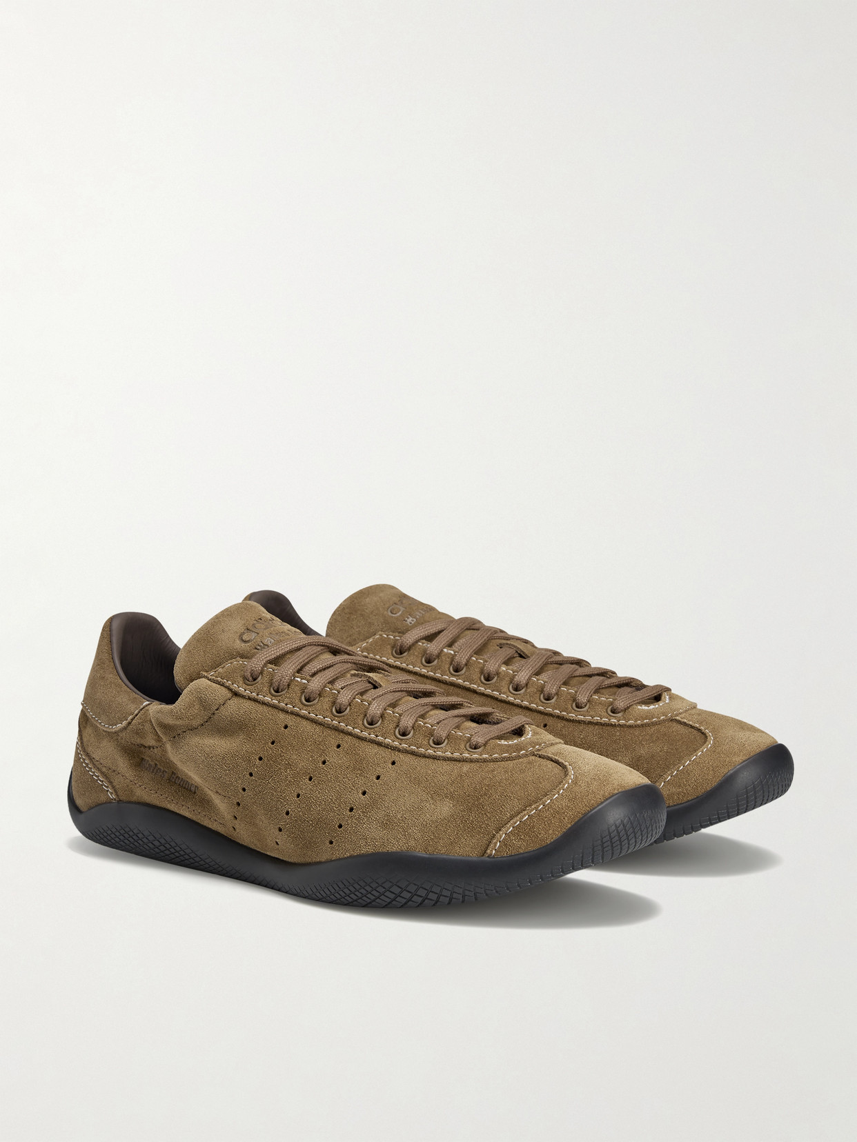 Adidas Originals X Wales Bonner Suede Low-top Sneakers In Brown