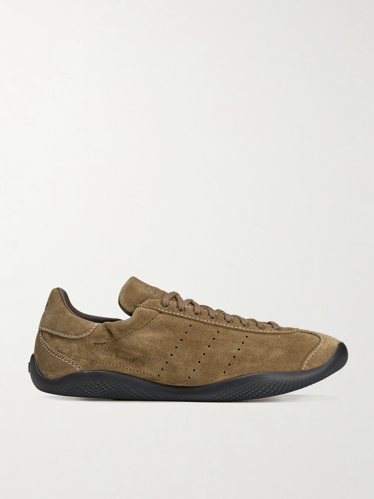 Adidas Originals X Wales Bonner Suede Low-top Sneakers In Brown