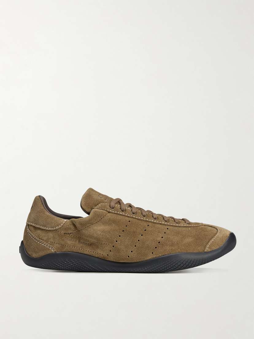 adidas Originals + Wales Bonner Lo Pro Perforated Suede Sneakers
