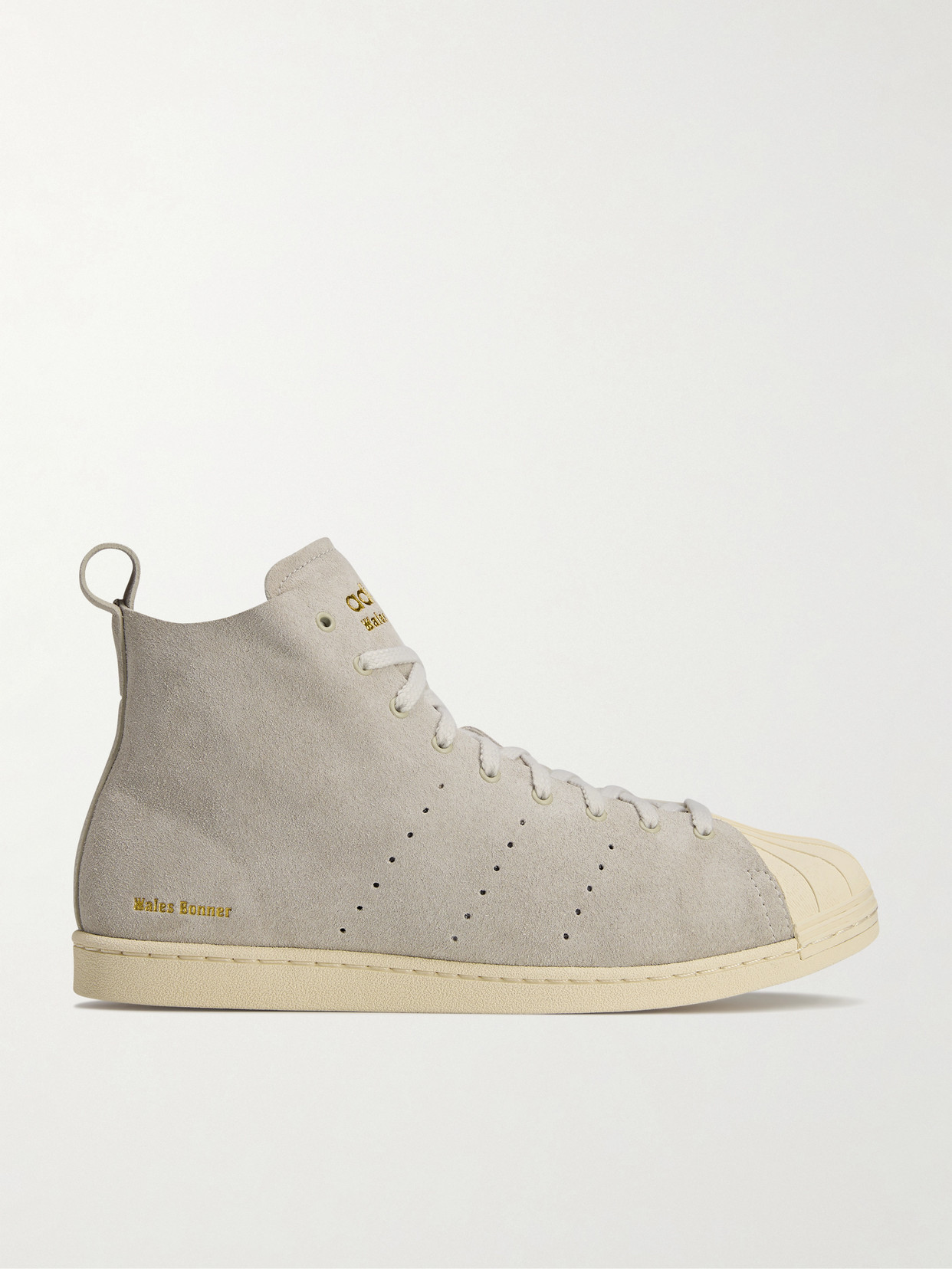 Adidas Originals Adidas X Wales Bonner X Wales Bonner Superstar Brushed Suede Sneakers In Multi