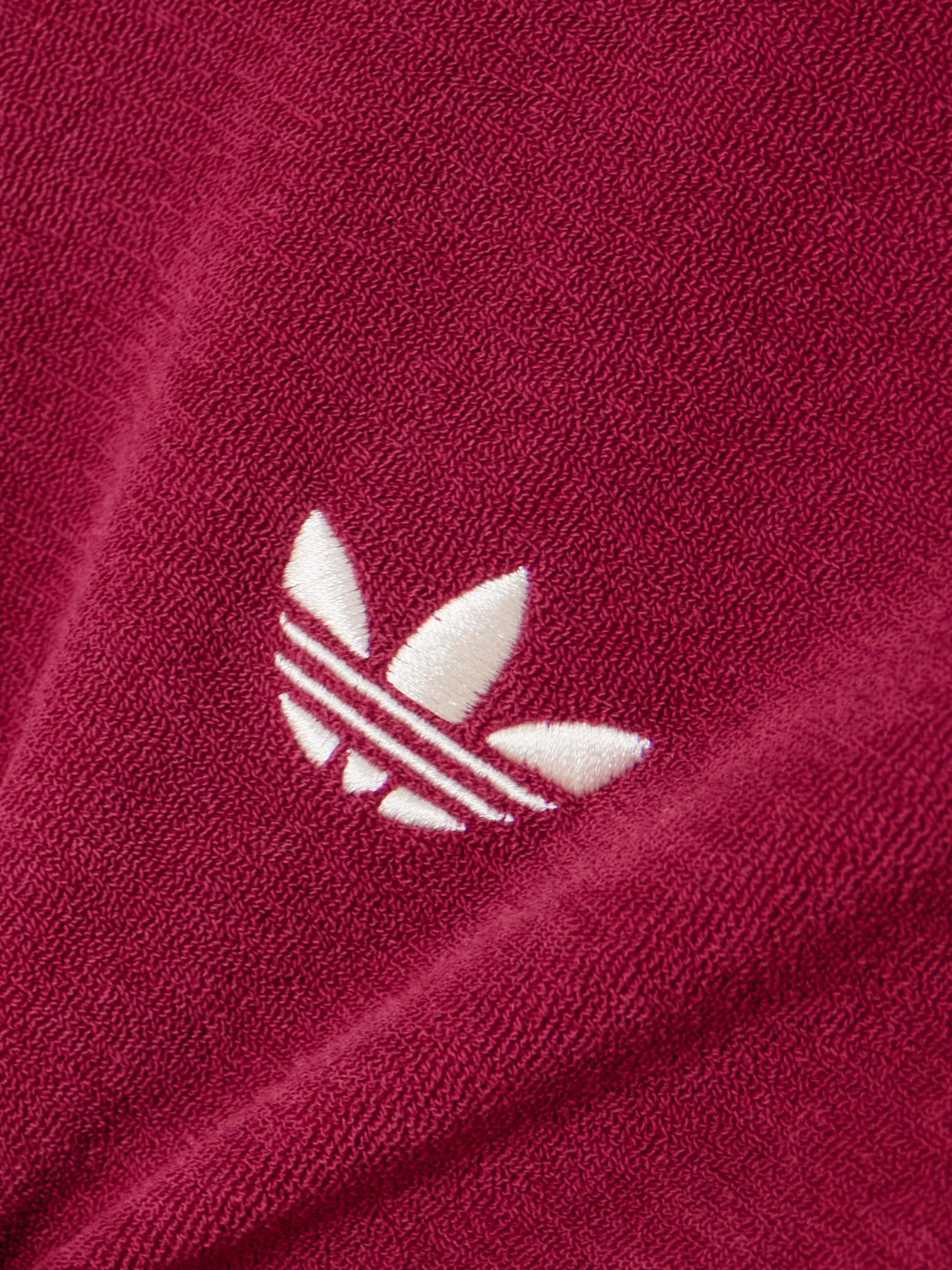 + Wales Bonner Embroidered Cotton-Blend Terry Polo