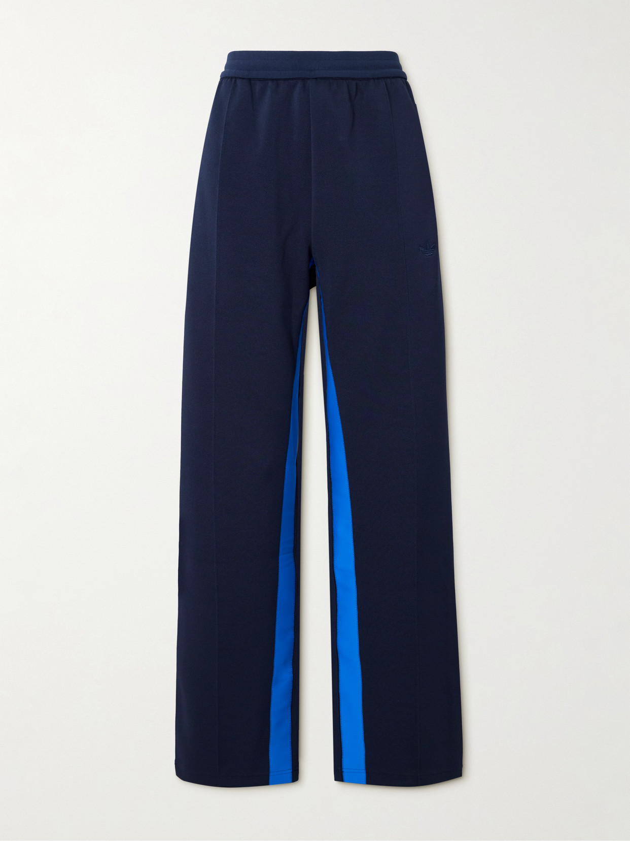Adidas Originals + Wales Bonner Two-tone Jersey-trimmed Recycled Piqué Track Pants