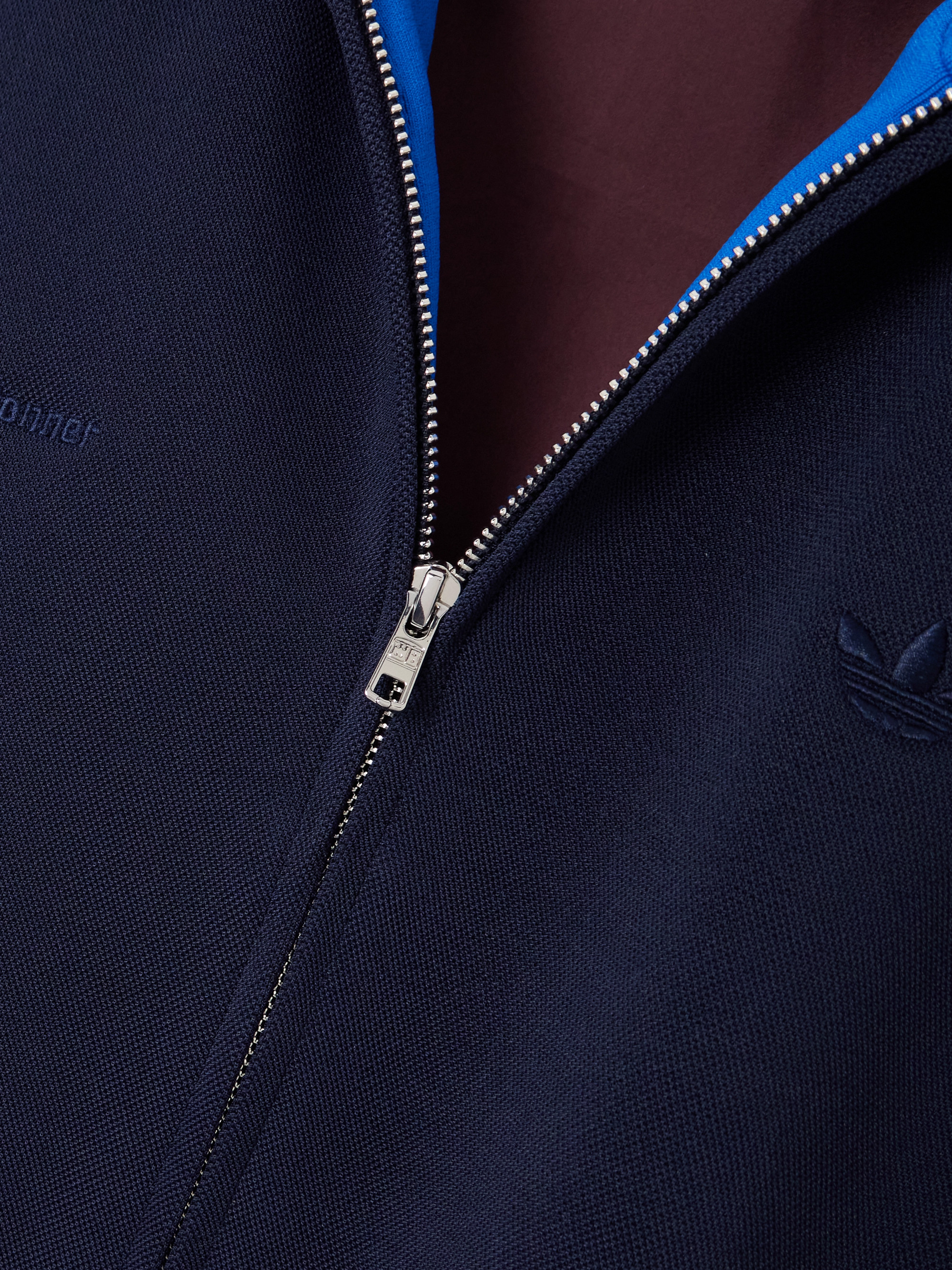 adidas Originals + Wales Bonner two-tone jersey-trimmed piqué track jacket thumbnail