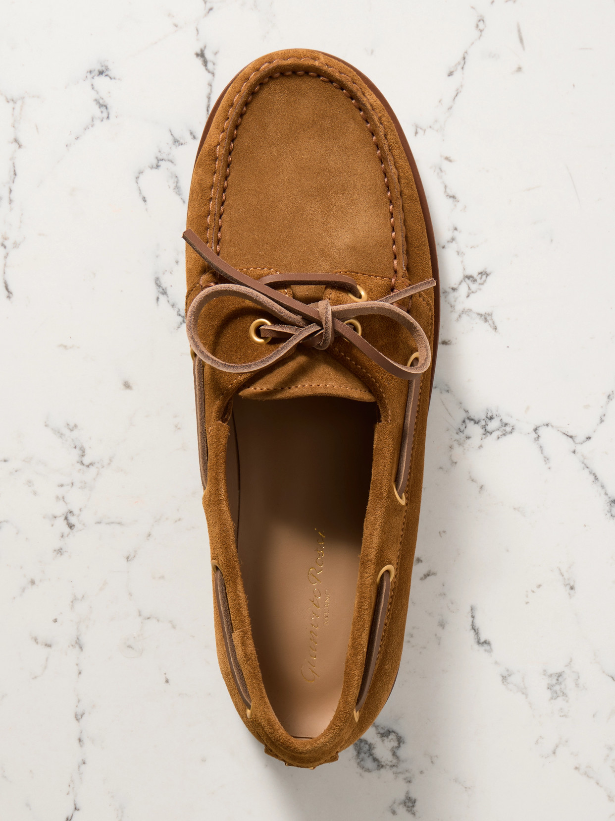Gianvito Rossi Moccasters In Brown