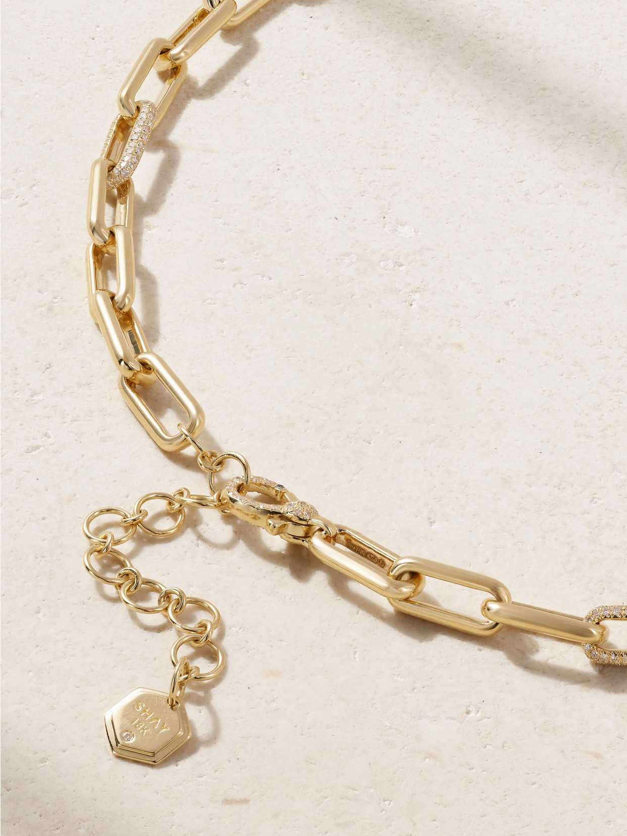 Shay 18-karat Gold Diamond Necklace In Gold