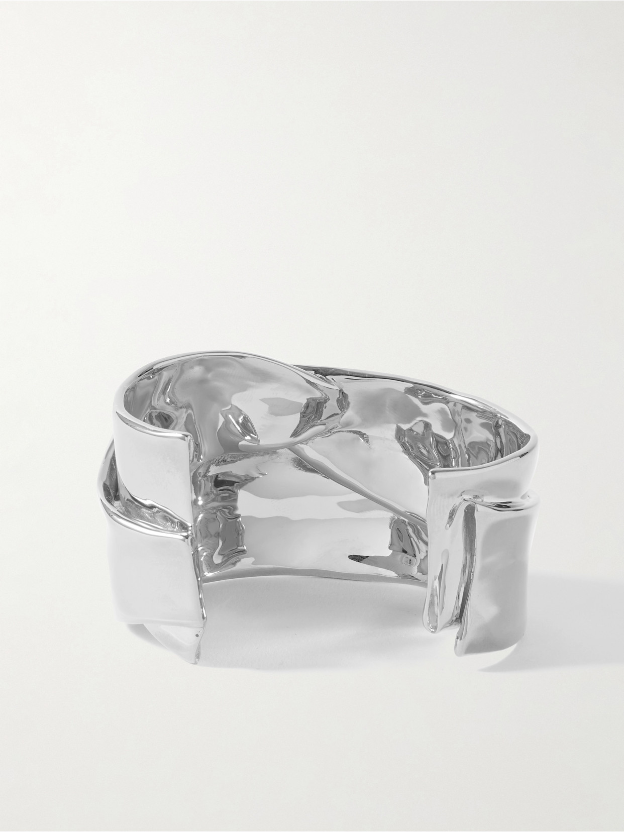 COMPLETEDWORKS RIDGE SILVER-PLATED CUFF