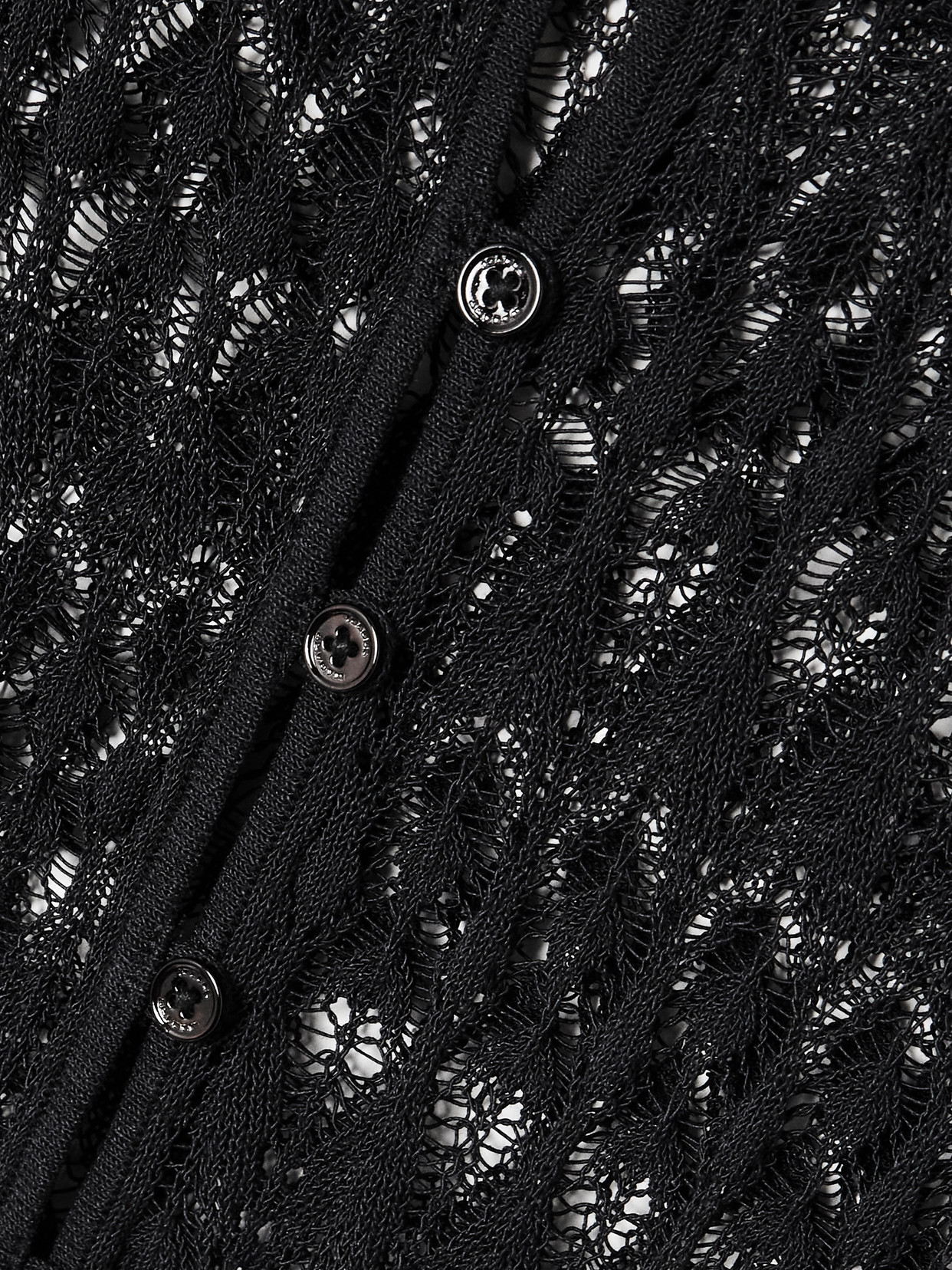 Isabel Marant Pernille Crocheted Cotton-blend Maxi Dress In Black