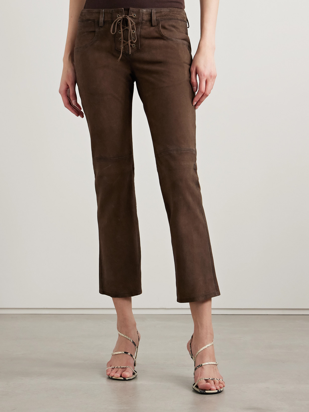 Isabel Marant Brown Vanel Trousers In Brown