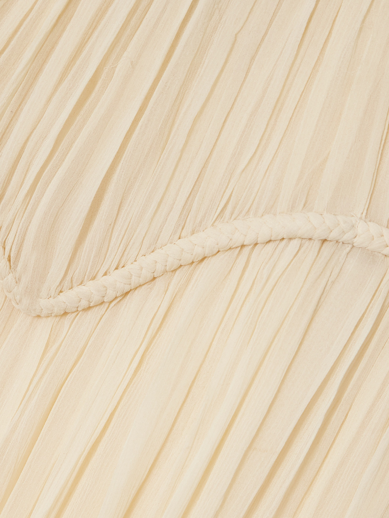 Isabel Marant Rolande Long Skirt In Neutrals