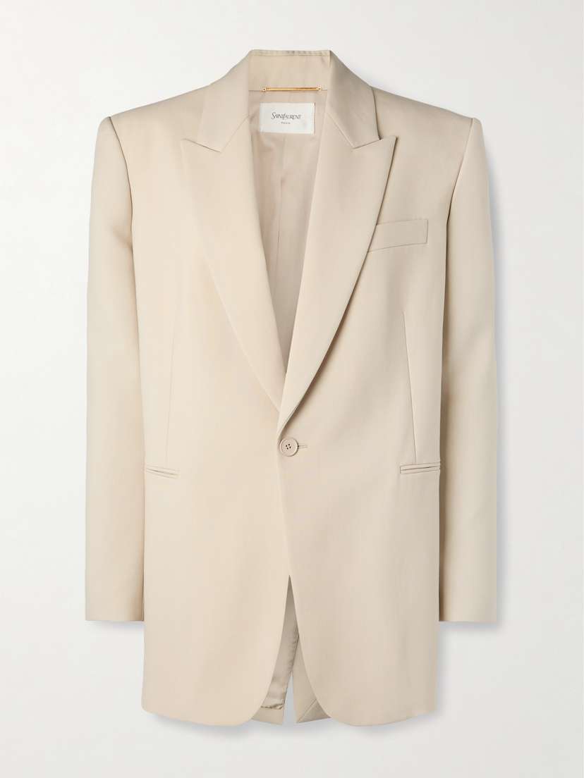 Saint Laurent Oversized Wool Blazer