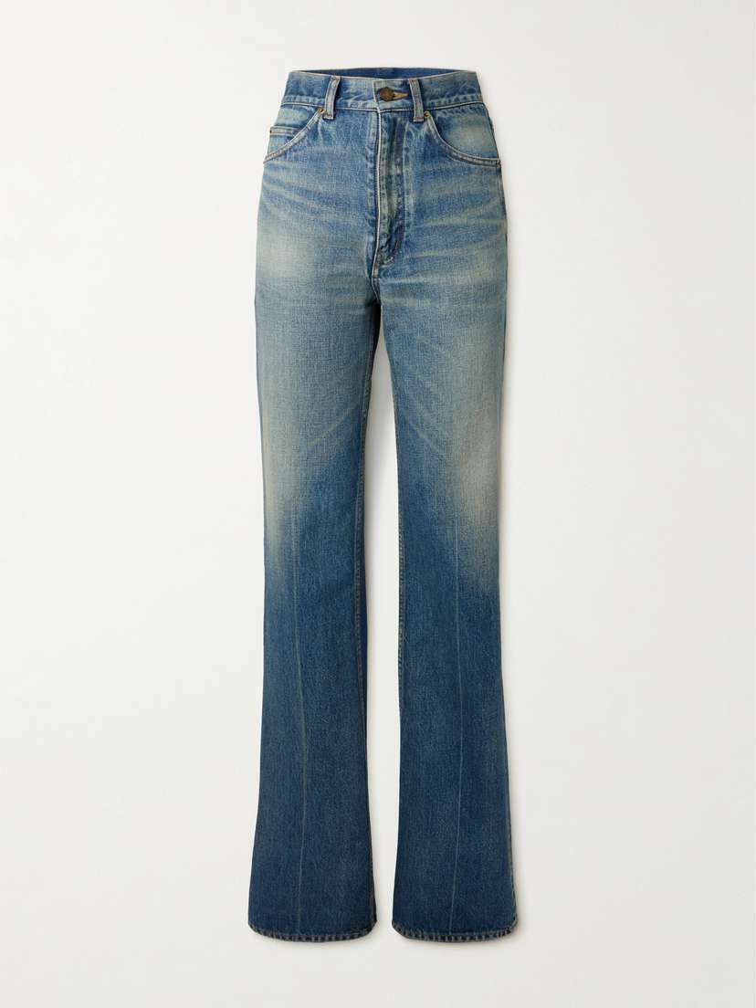 Saint Laurent High-rise Bootcut Jeans