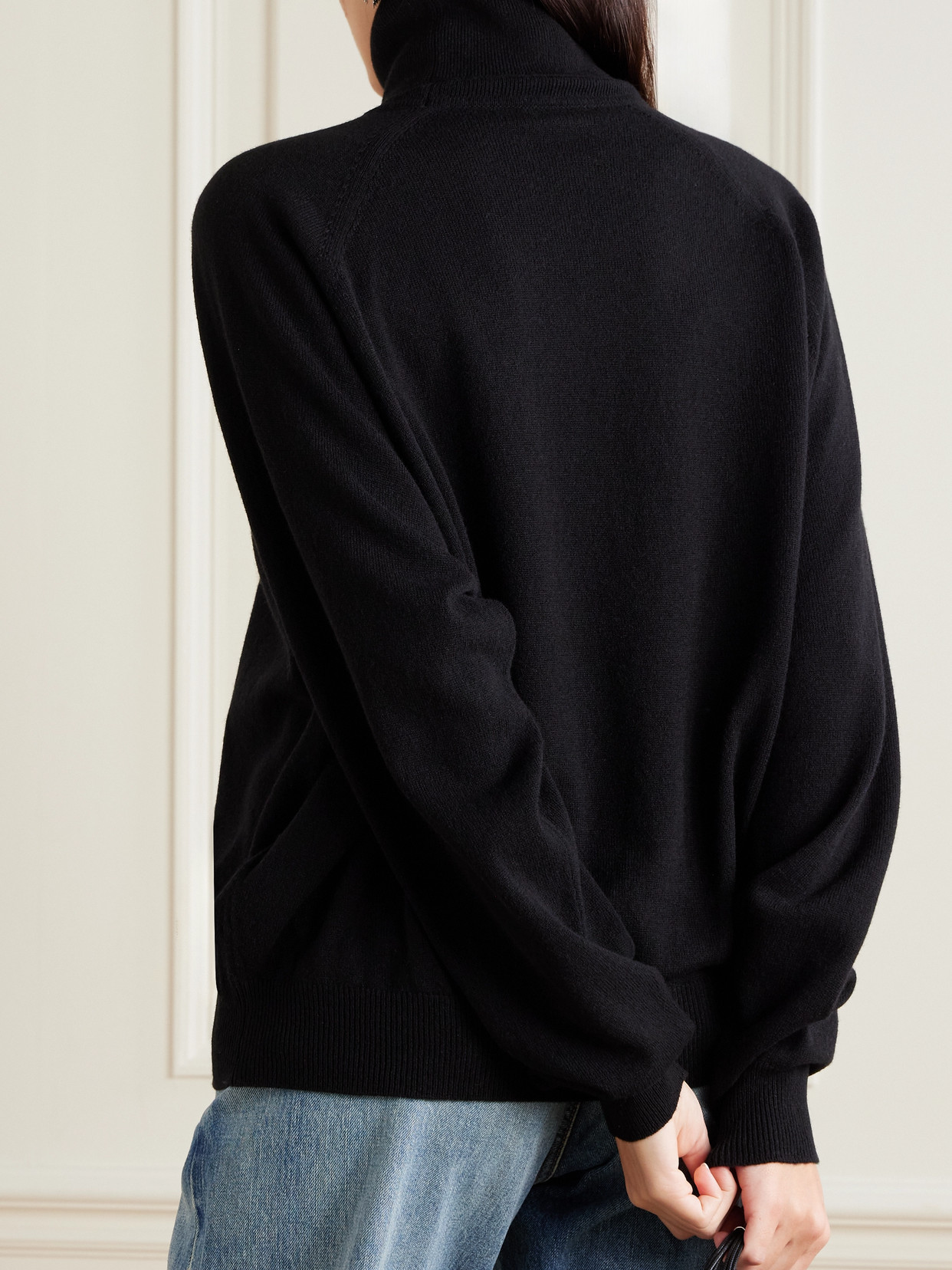 Saint Laurent Sweater In Black