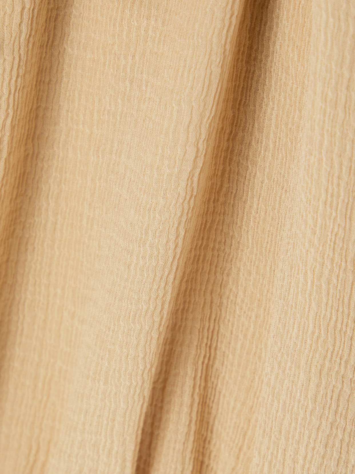 Saint Laurent Beige One-shoulder Dress With Asymmetric Neckline And Poet Sleeves In Silk Woman In Neutrals