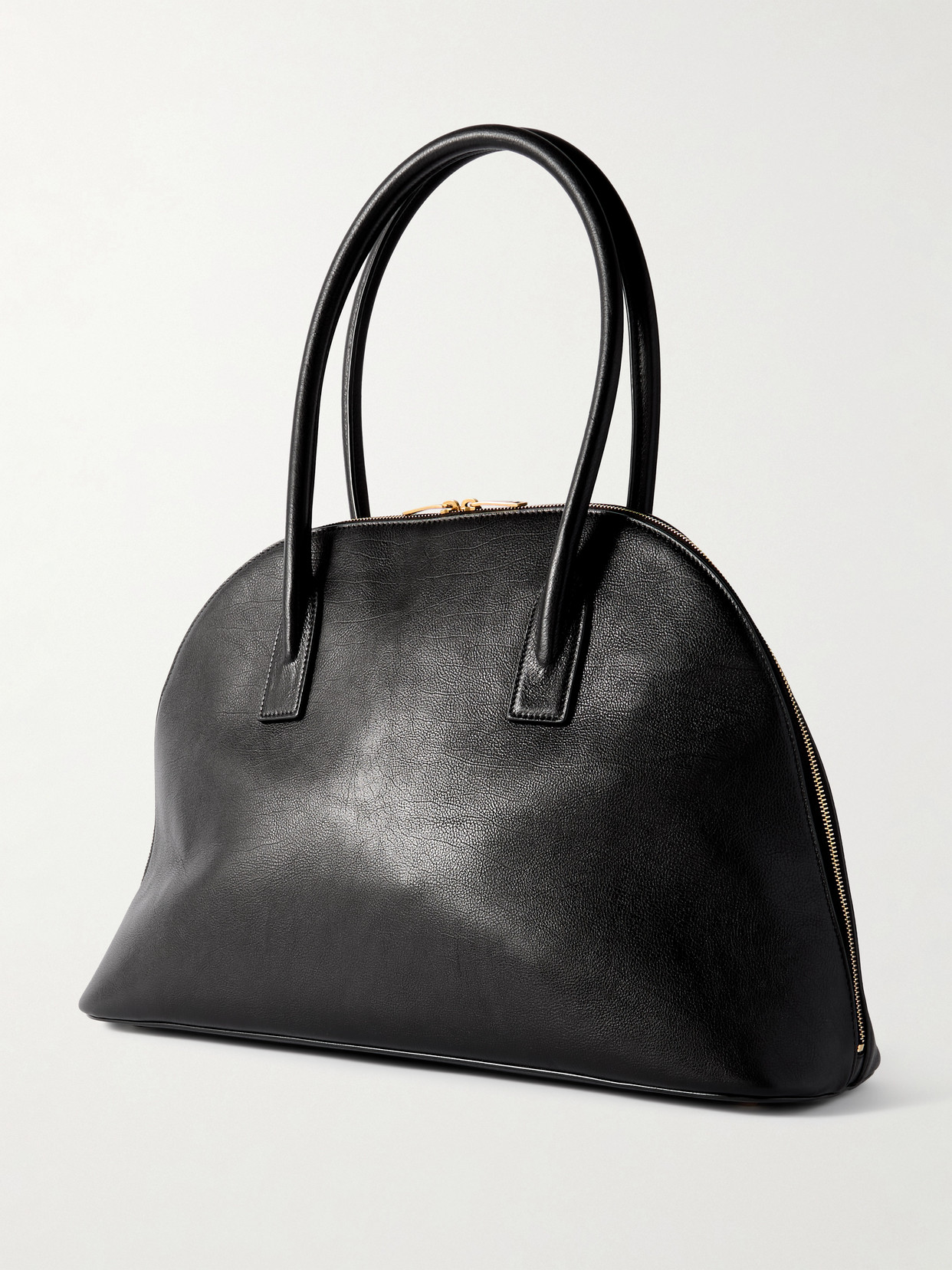 Saint Laurent Sac De Jour Downtown Leather Tote In Black