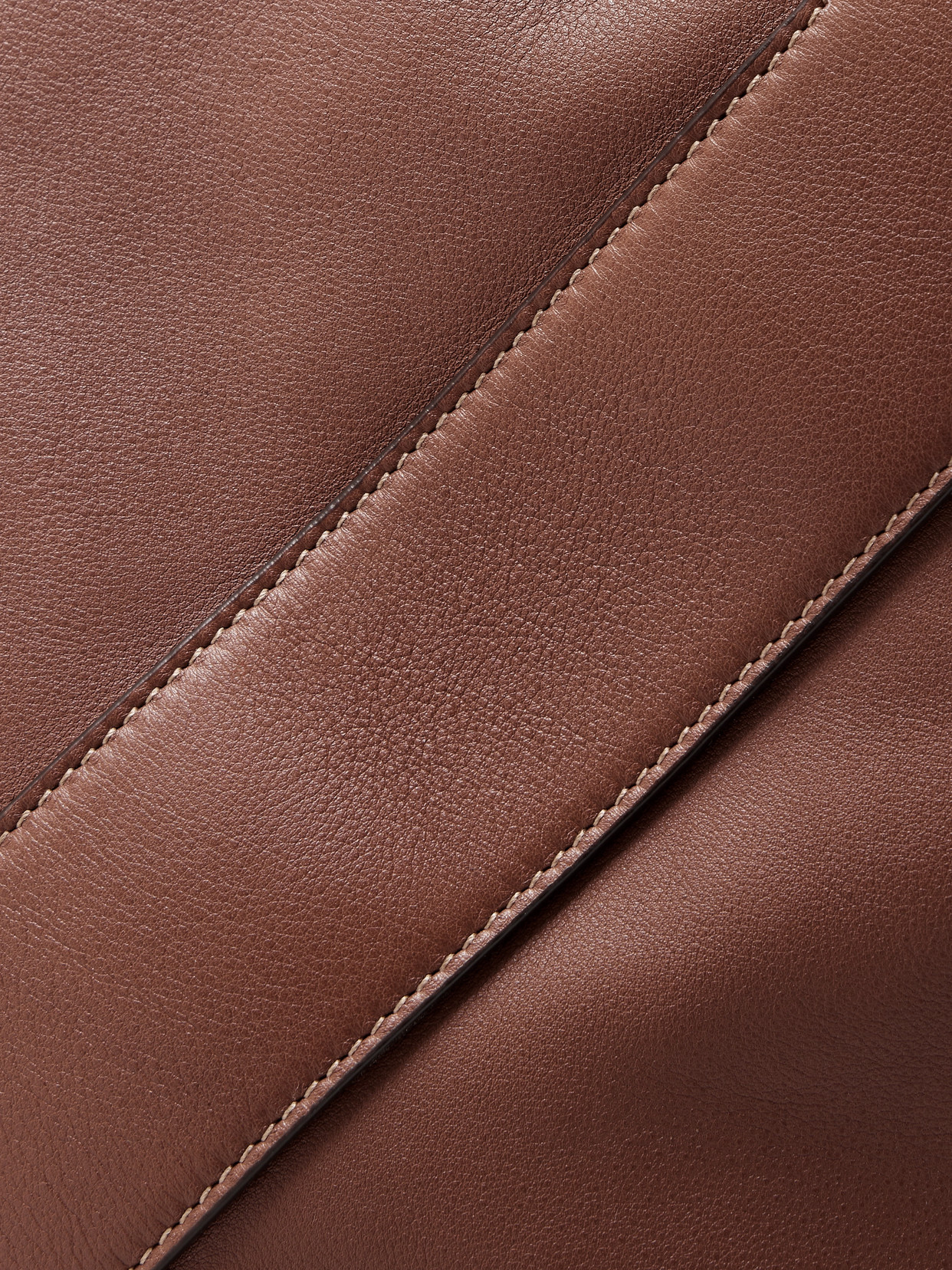 Saint Laurent Y Leather Tote In Brown