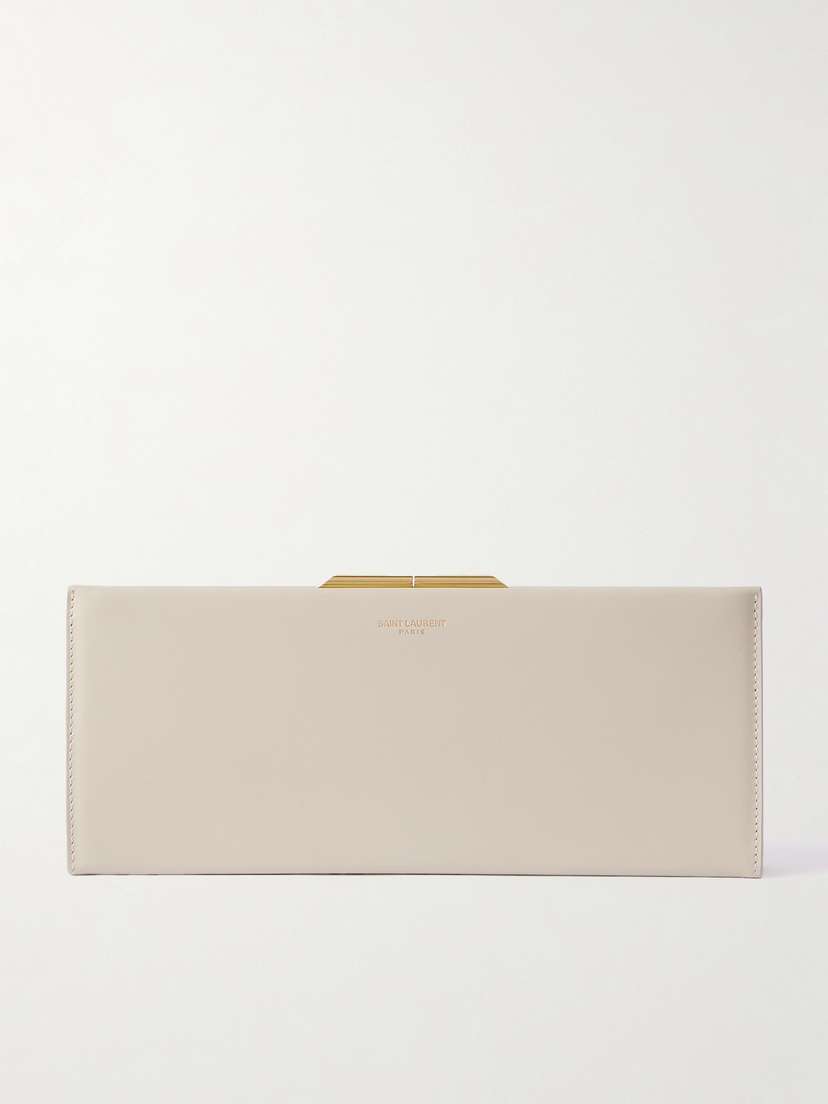Saint Laurent Leather Clutch