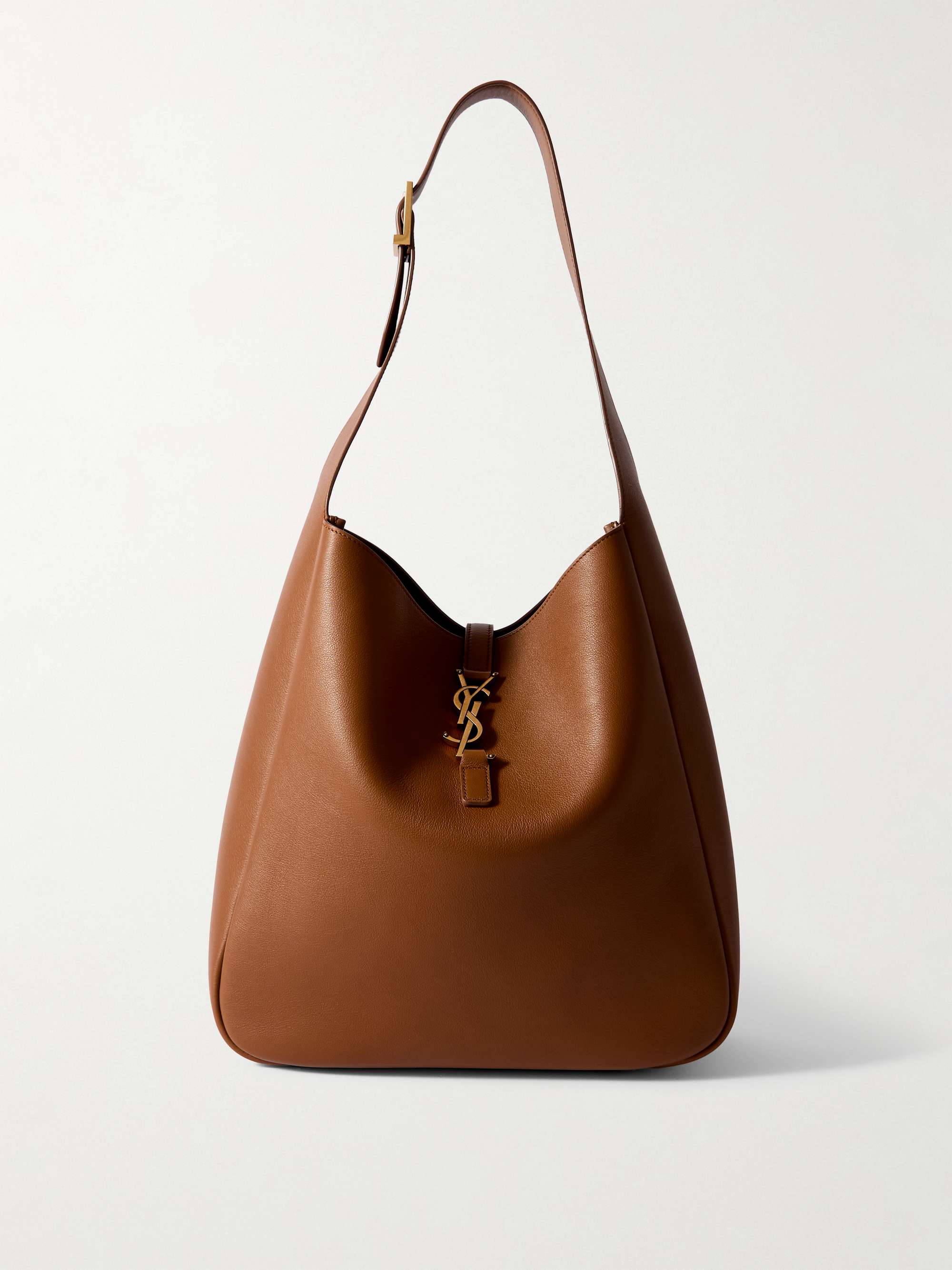 SAINT LAURENT Le 5 à 7 Supple レザー ラージ ショルダーバッグ SAINT LAURENT Le 5 à 7 Supple レザー ラージ ショルダーバッグ