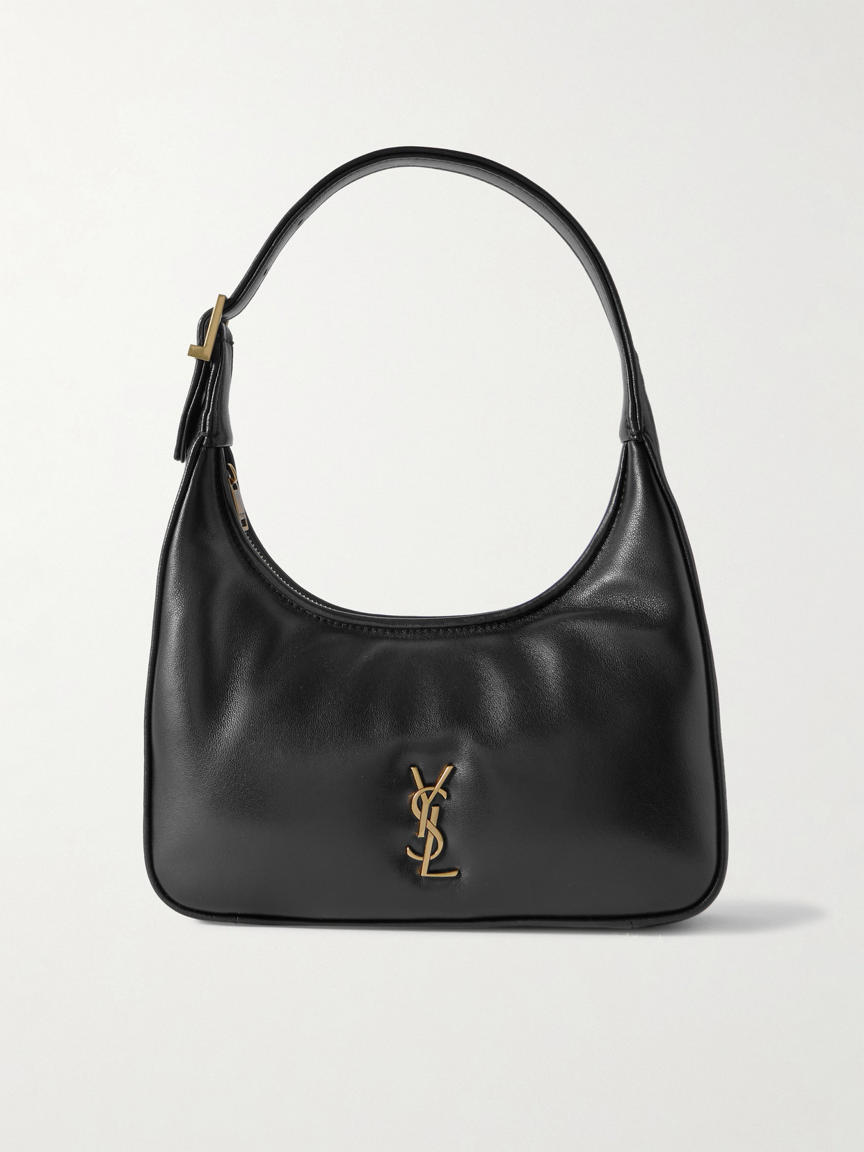 Saint Laurent Calypso Mini Padded Leather Shoulder Bag In Black