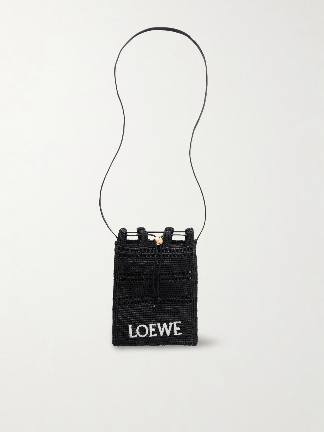 plus paula s ibiza leather trimmed embroidered raffia shoulder bag