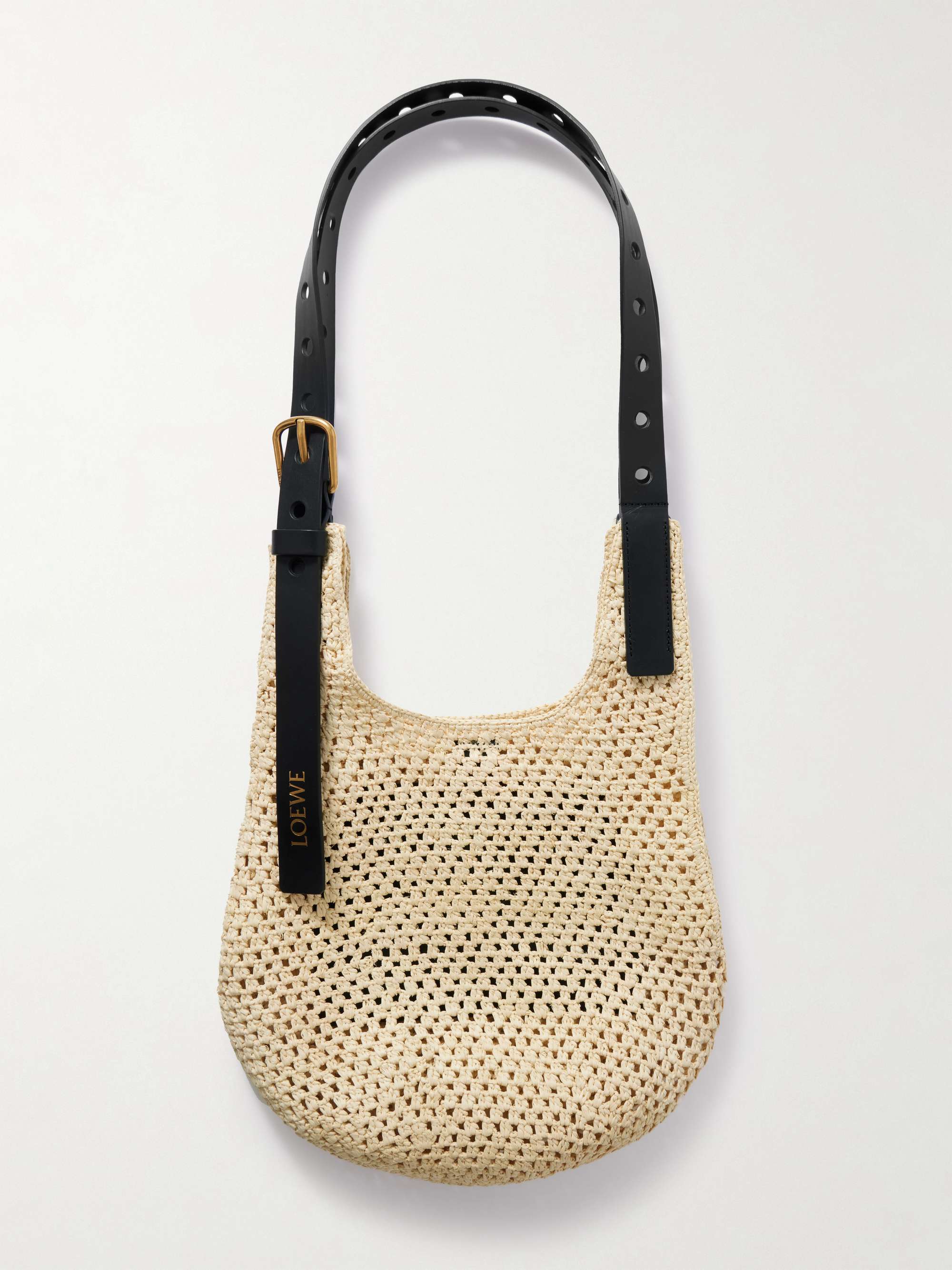 LOEWE + Paula's Ibiza The Punch Hole ラフィア ショルダー LOEWE + Paula's Ibiza The Punch Hole ラフィア ショルダー