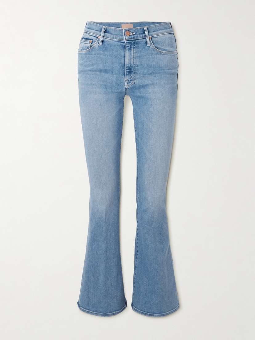 Mother The Weekender High-rise Flared Jeans