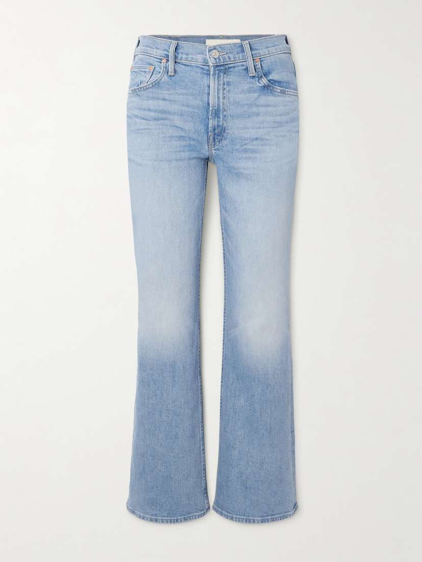 Mother Bookie Flood High-rise Bootcut Jeans