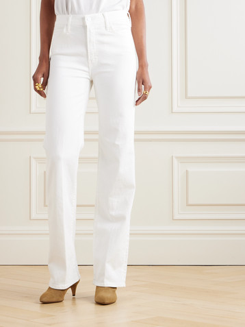 MOTHER The Kick It high-rise straight-leg jeans