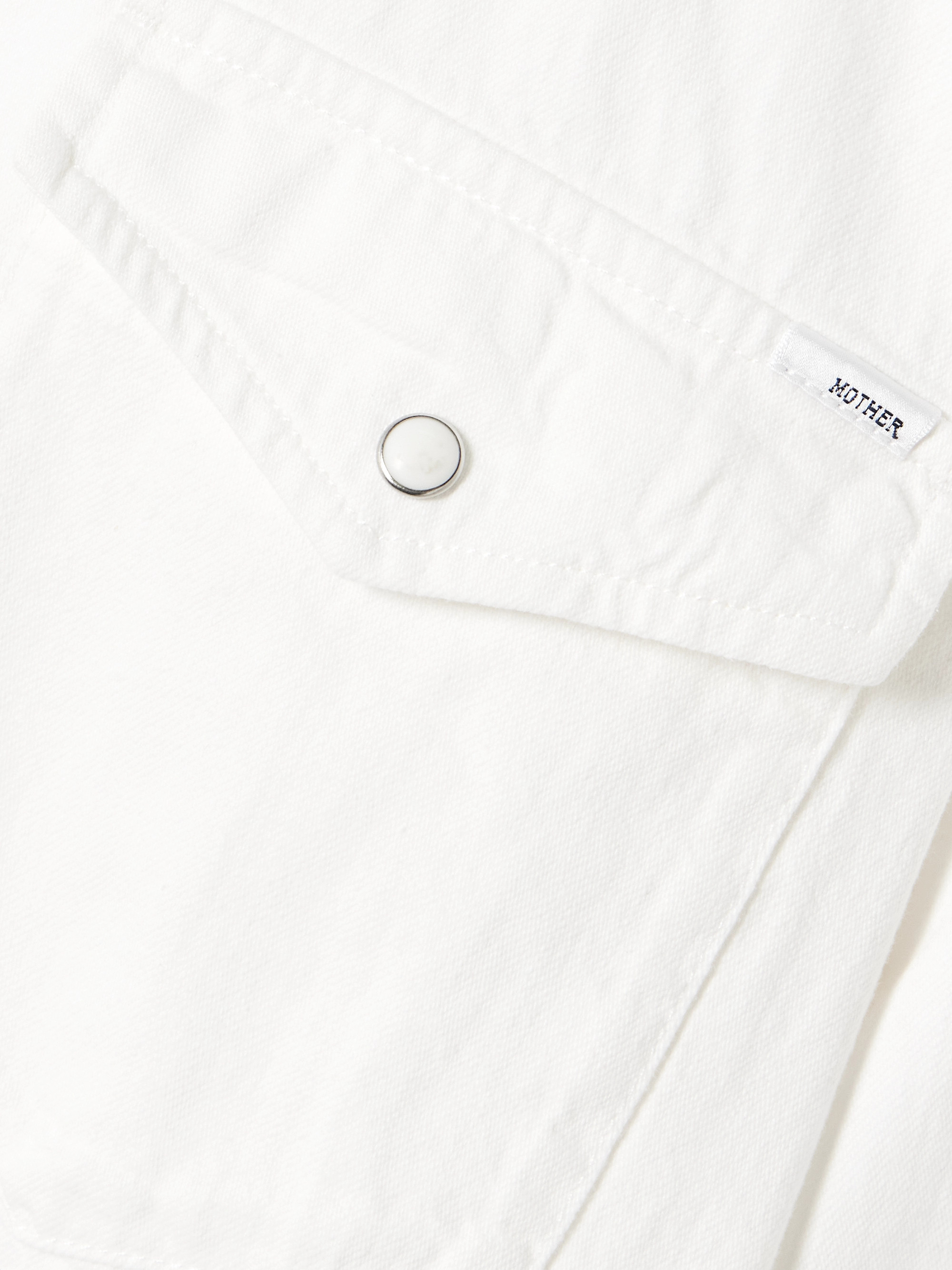 MOTHER The Exes and Oh's denim shirt thumbnail