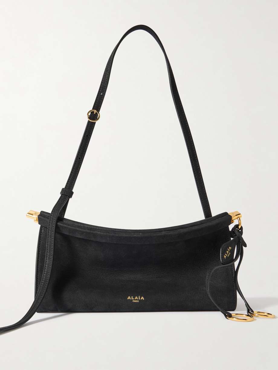 ALAÏA Click E/W 纹理牛巴革小号单肩包 | NET-A-PORTER