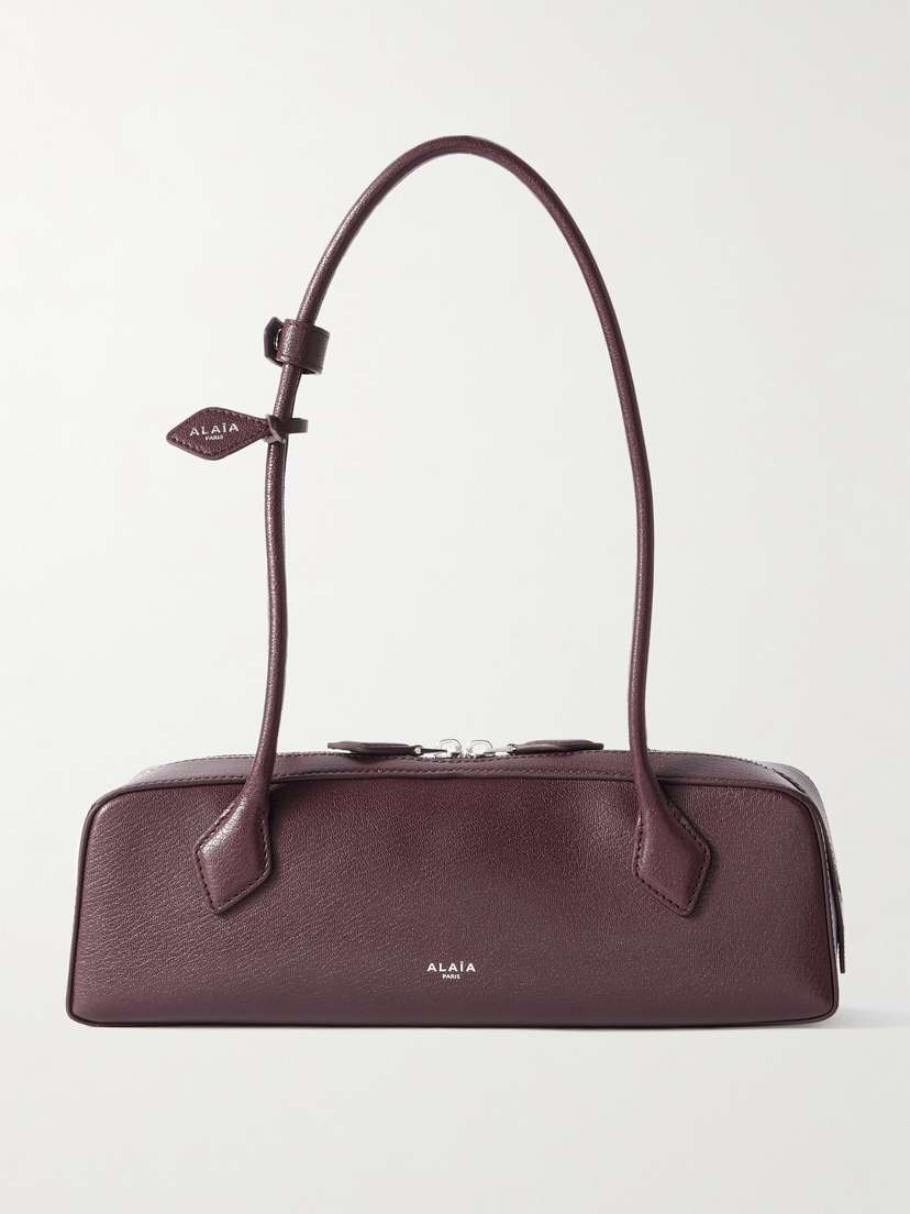 Alaïa Le Teckel Textured-leather Shoulder Bag