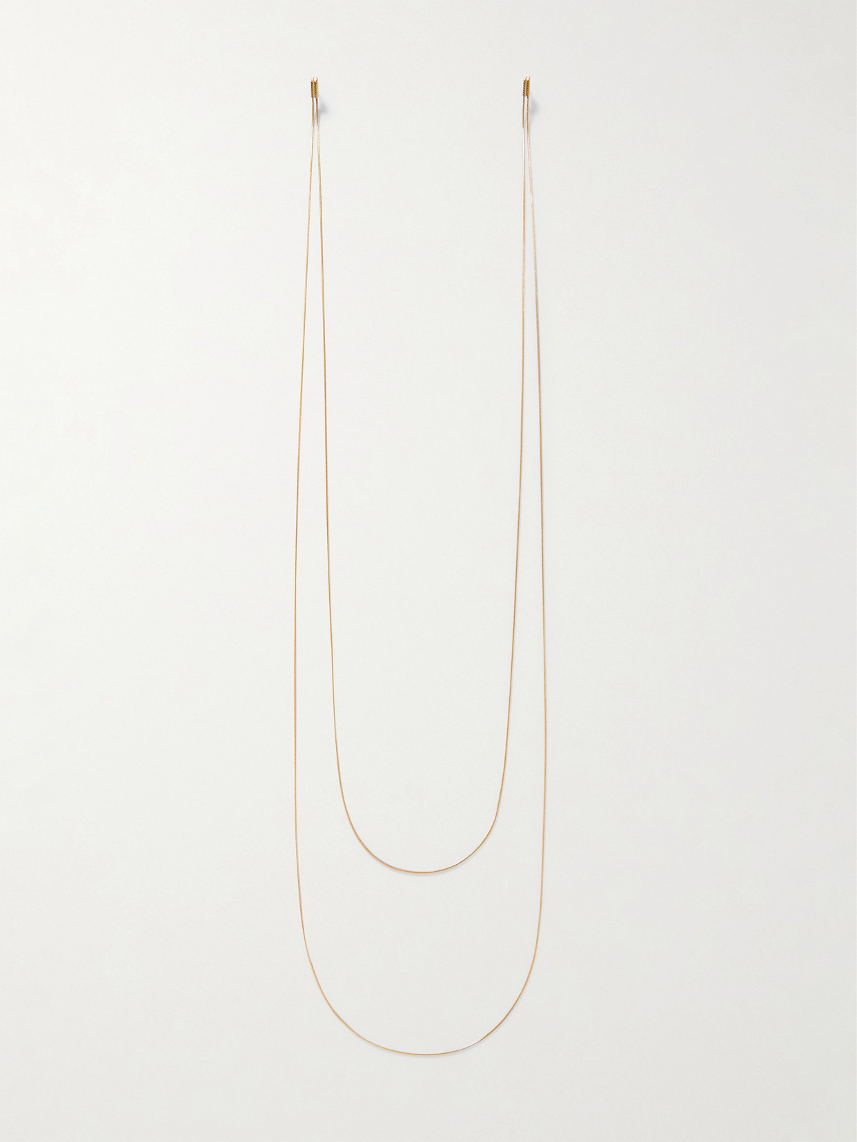 Alaïa Layered Gold-tone Earrings