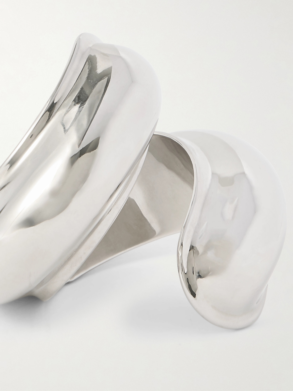 Alaïa Silver-tone Cuff In Silver
