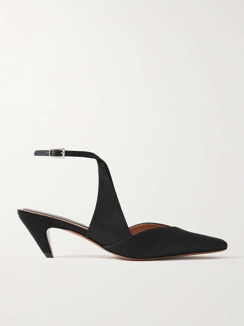 Stella McCartney Spur Satin Pumps