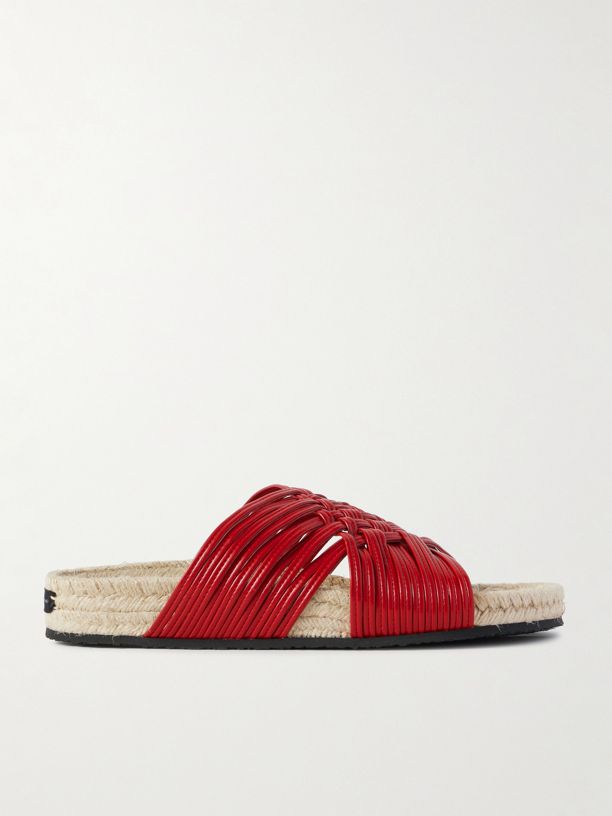 Stella Mccartney Gaia Vegan Flats In Red
