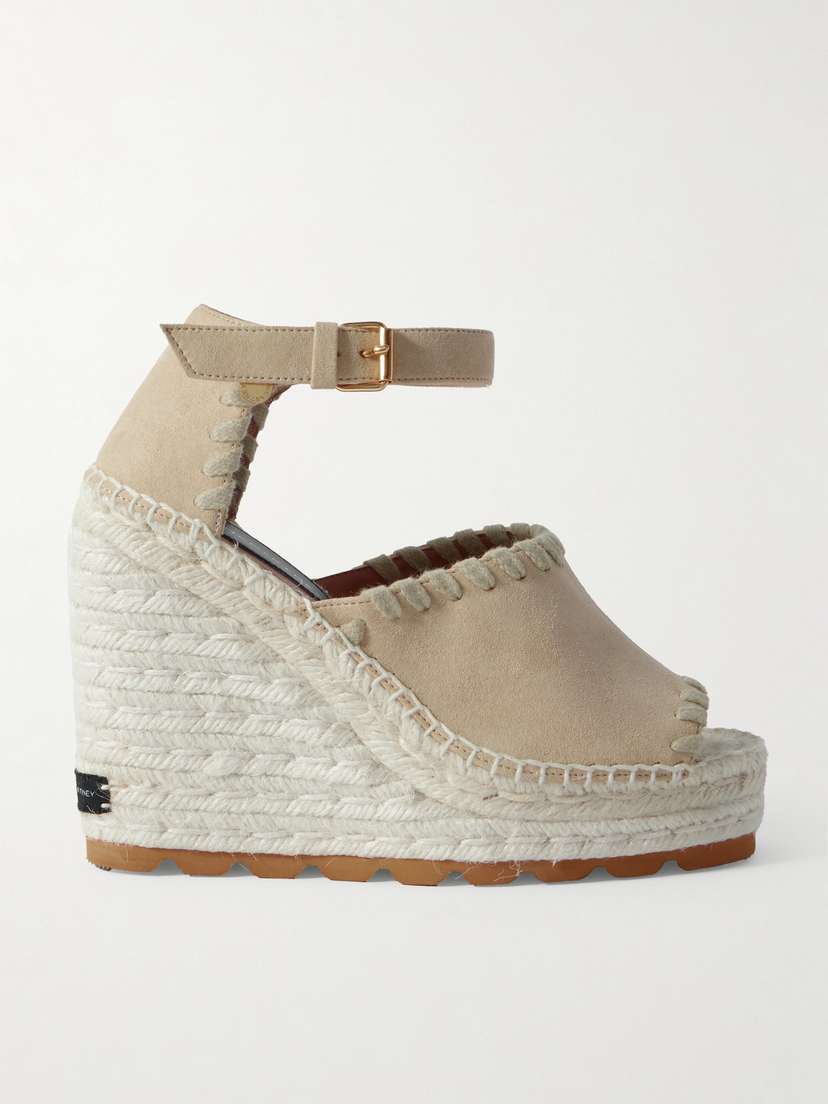 Stella McCartney Gaia Wedge Espadrilles